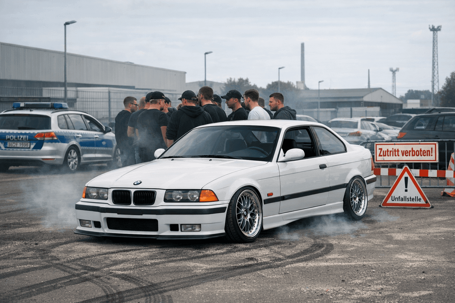 Burnout endet in Verletzungen
