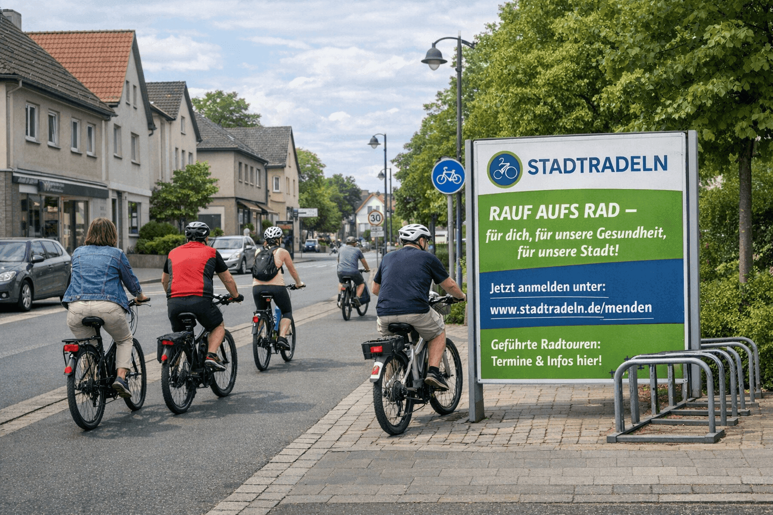 Menden steigt wieder aufs Rad