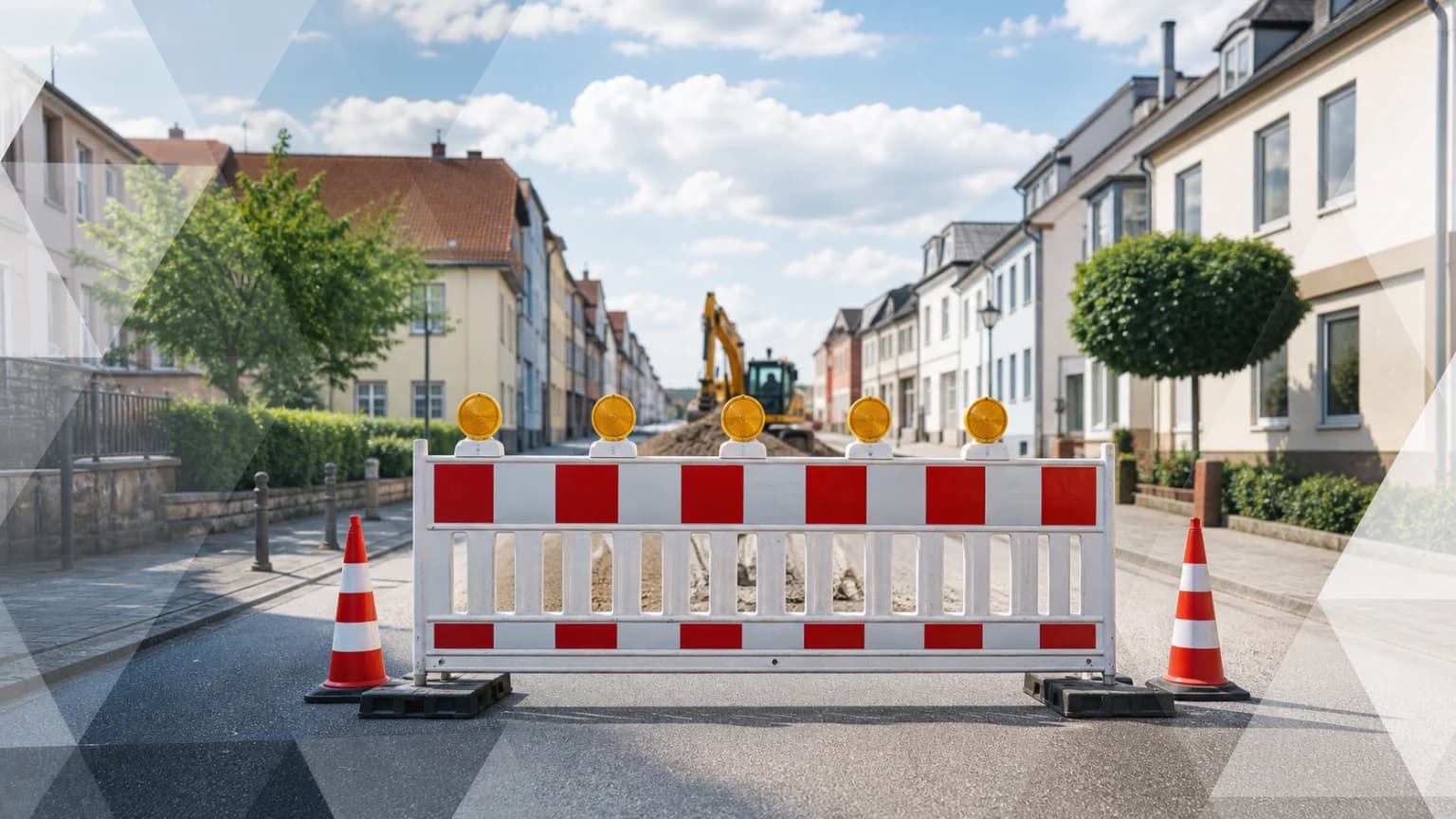 Schleidtalstraße vom 3. bis 28. August gesperrt
