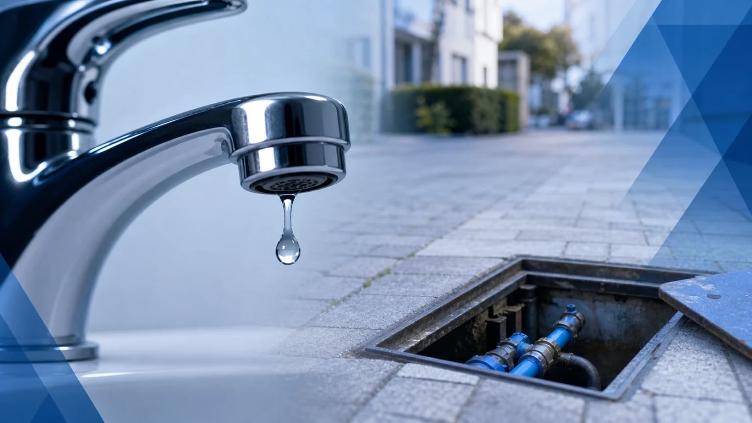 Wasserrohrbruch in Bad Münstereifel behoben