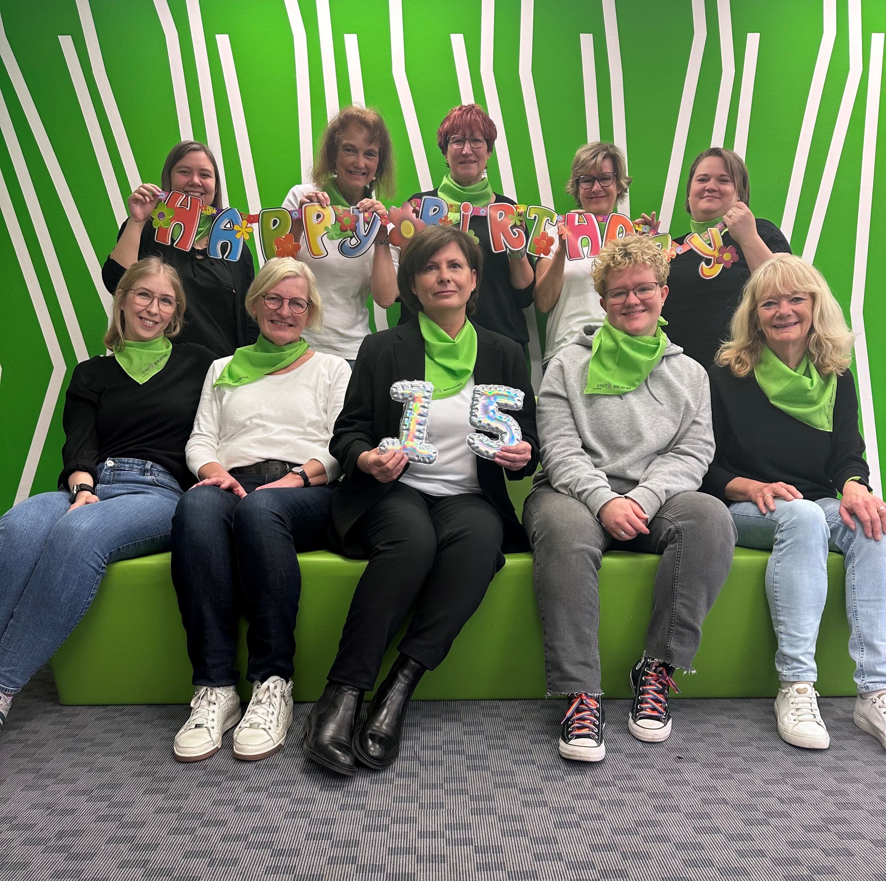 15 Jahre Stadtbibliothek im Reschop – Ein Grund zum Feiern