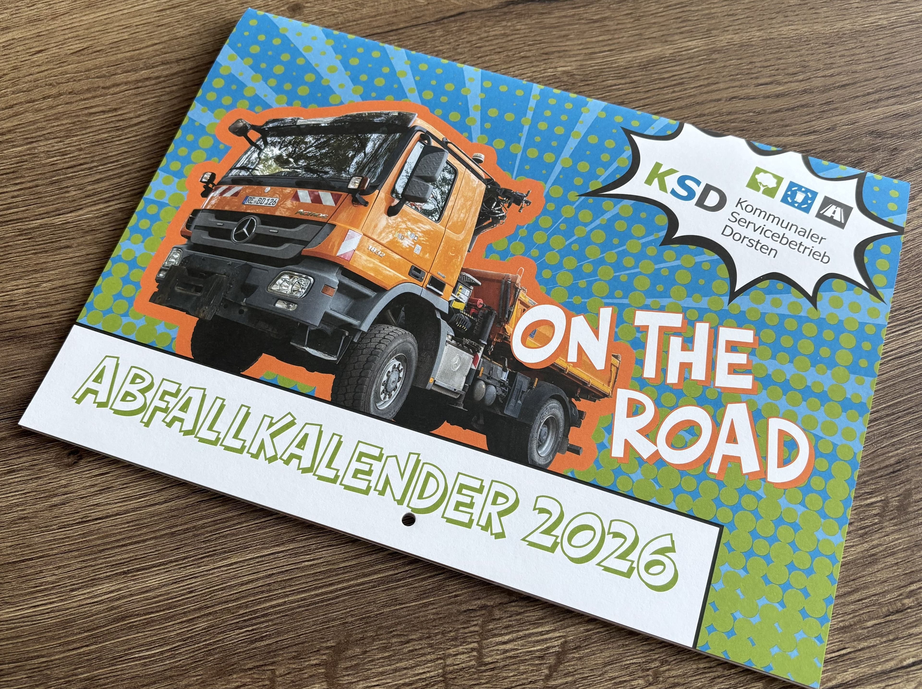 Abfallkalender 2026 jetzt verfügbar