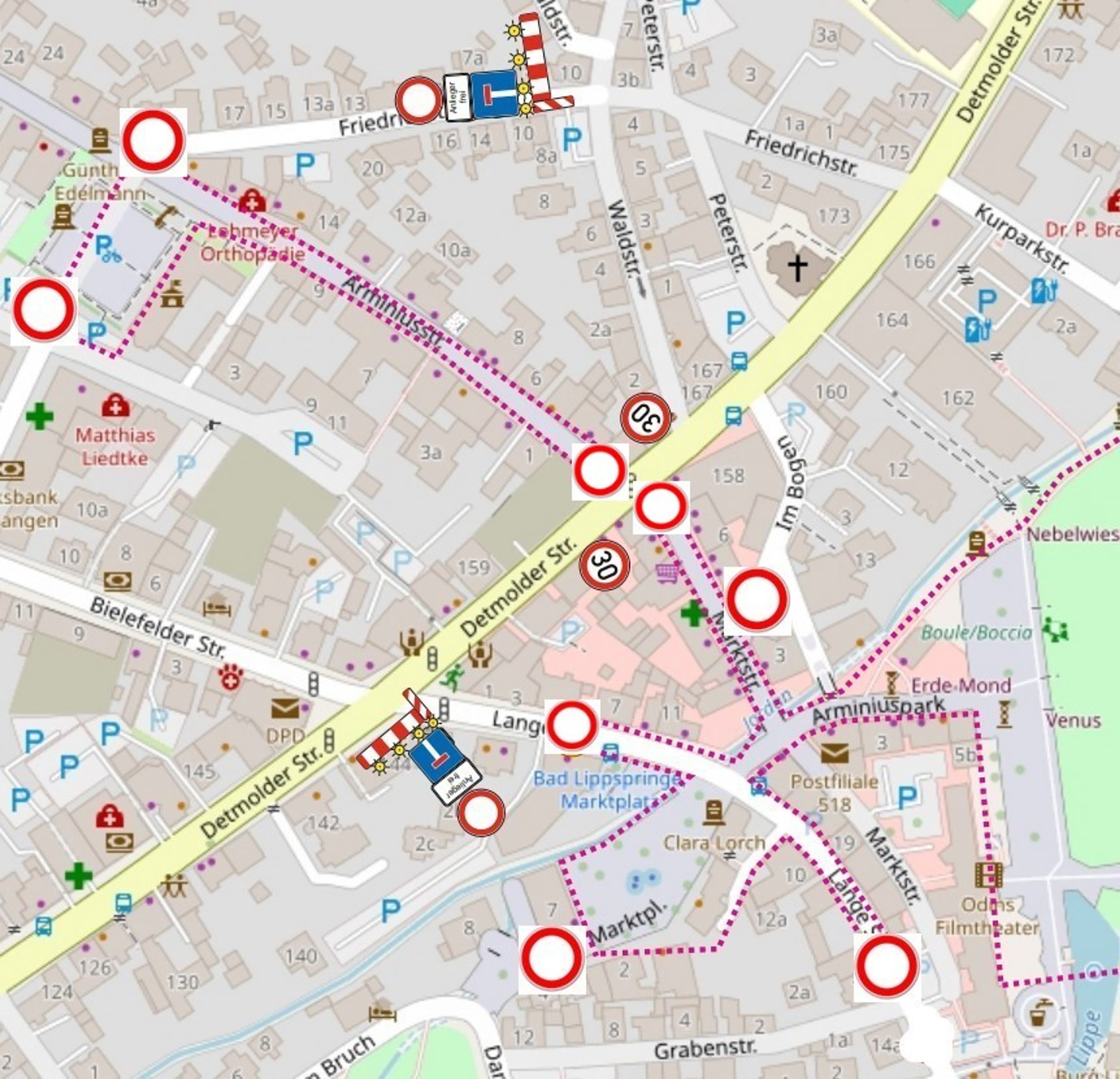 Bad Lippspringe: Innenstadt wegen Stadtfest gesperrt