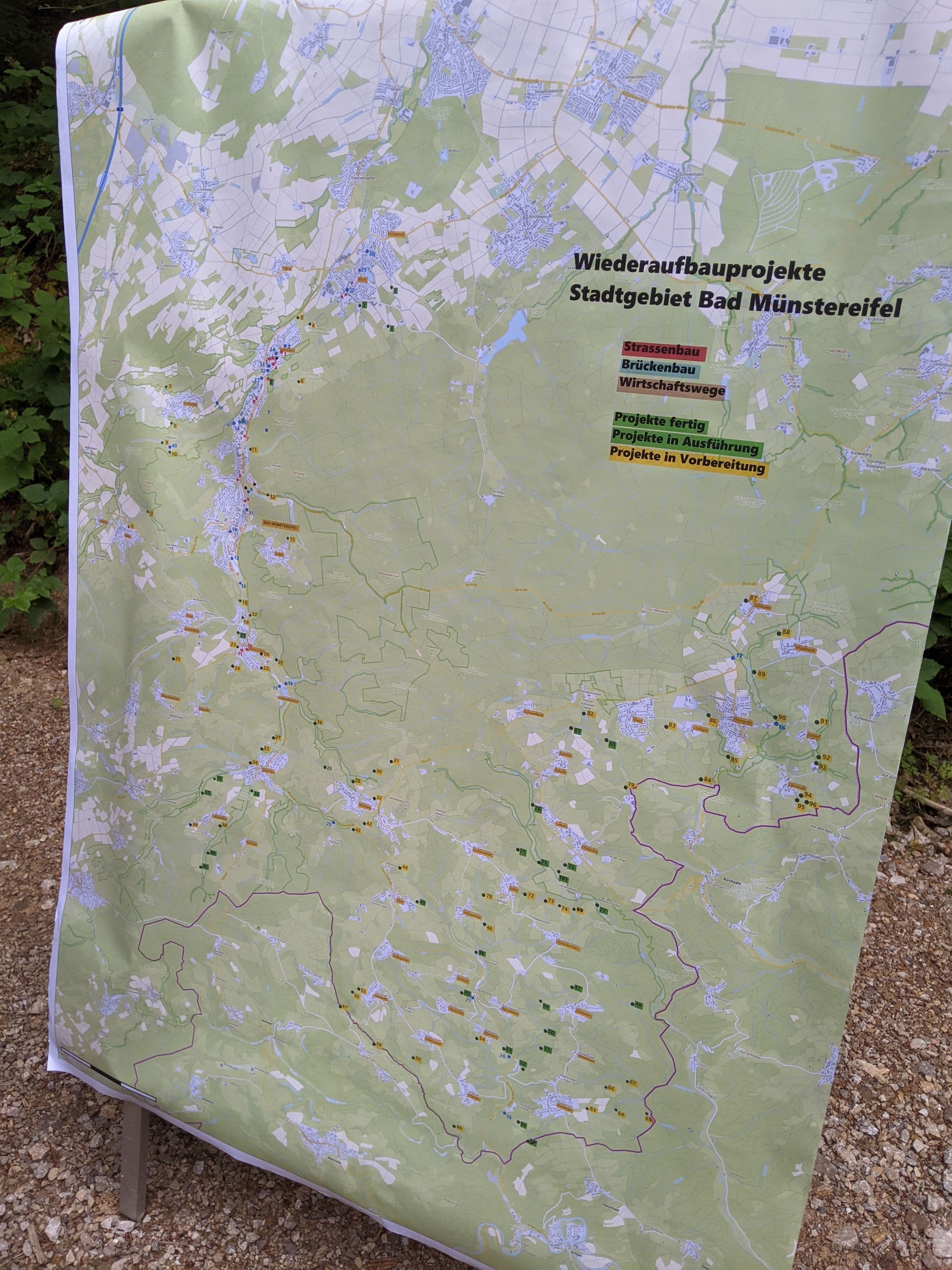 Bad Münstereifel saniert Flutschäden an Wirtschaftswegen