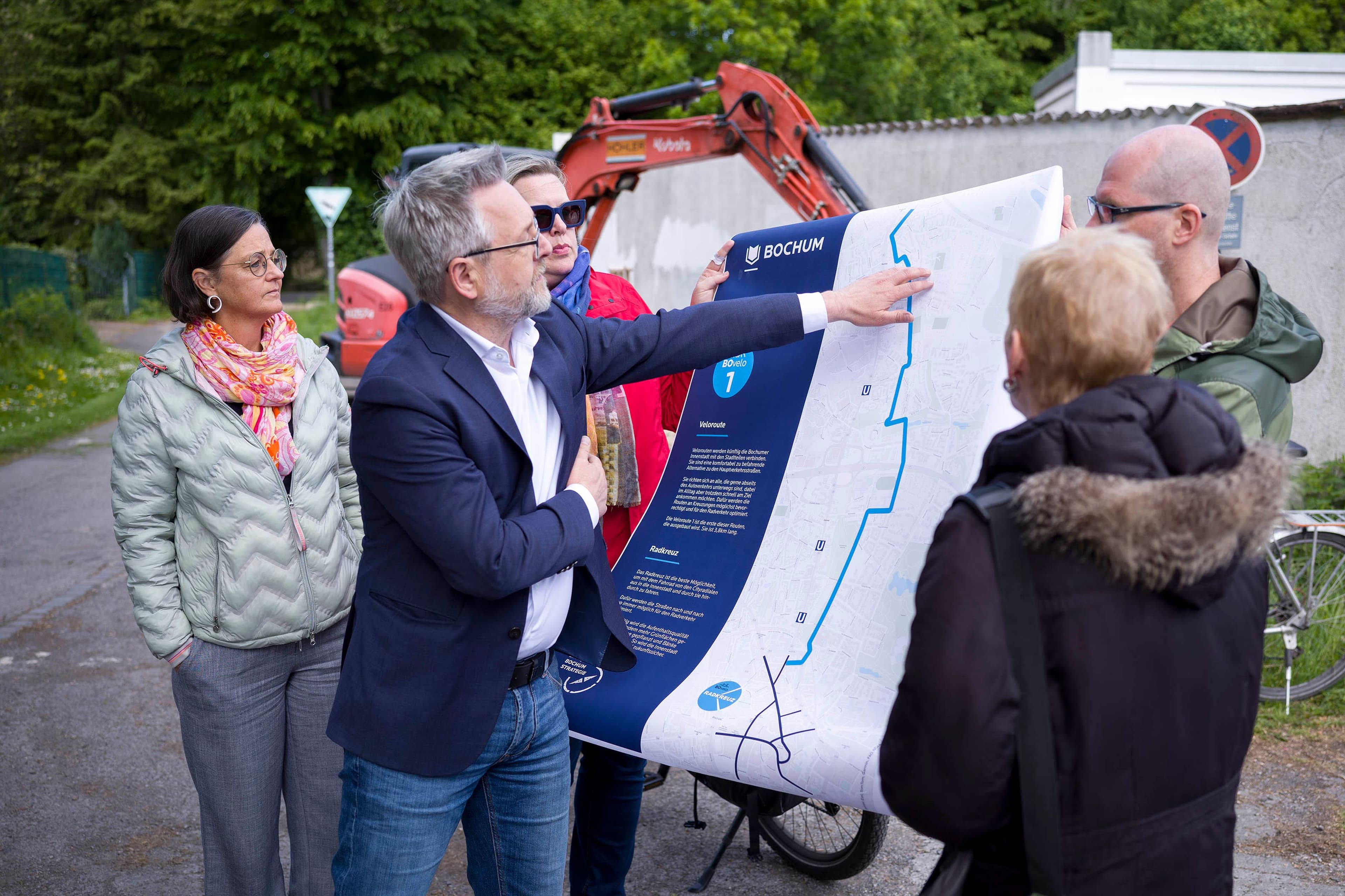 Bochum baut erste Veloroute aus
