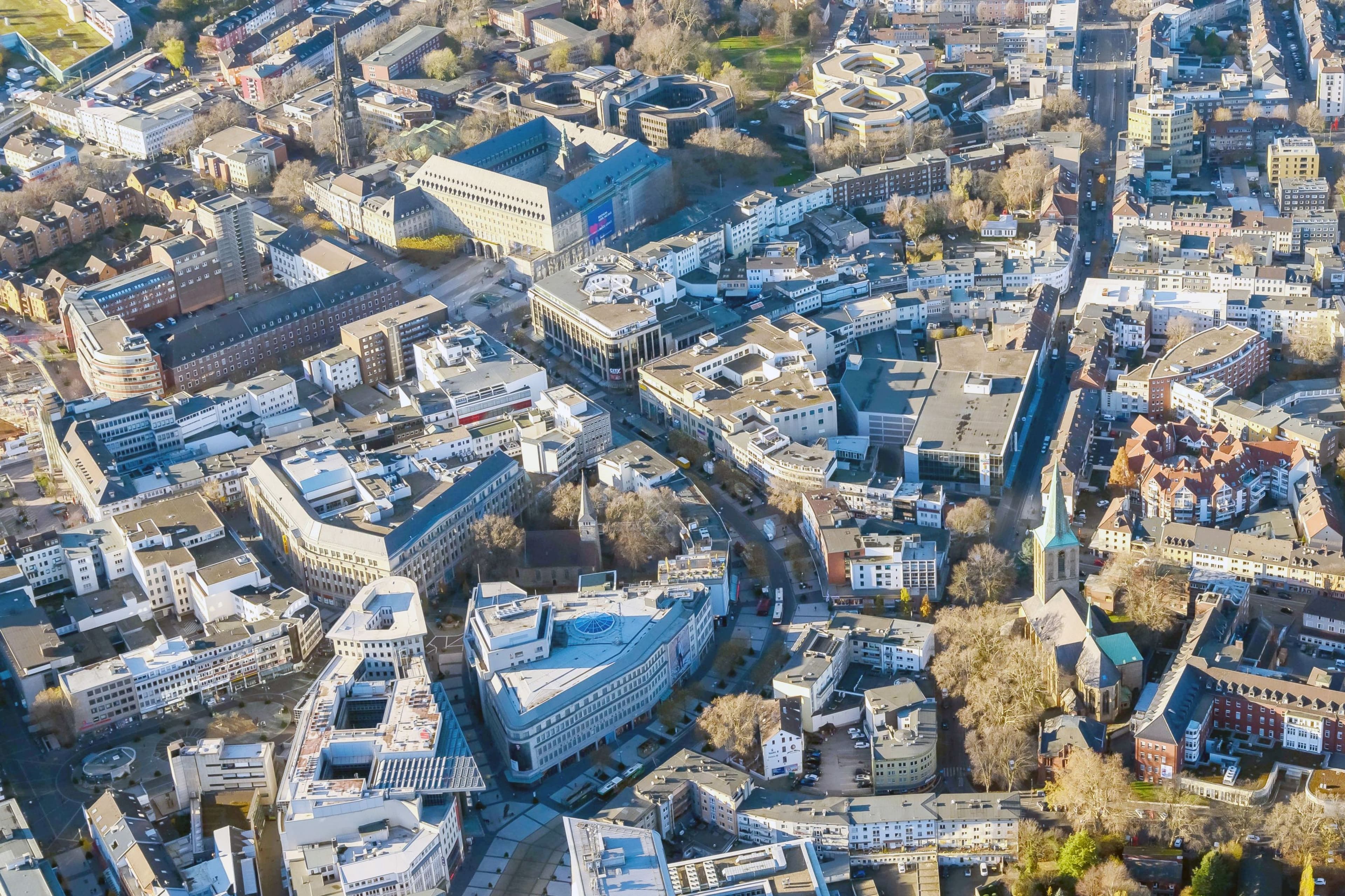Bochumer Innenstadt im Blick