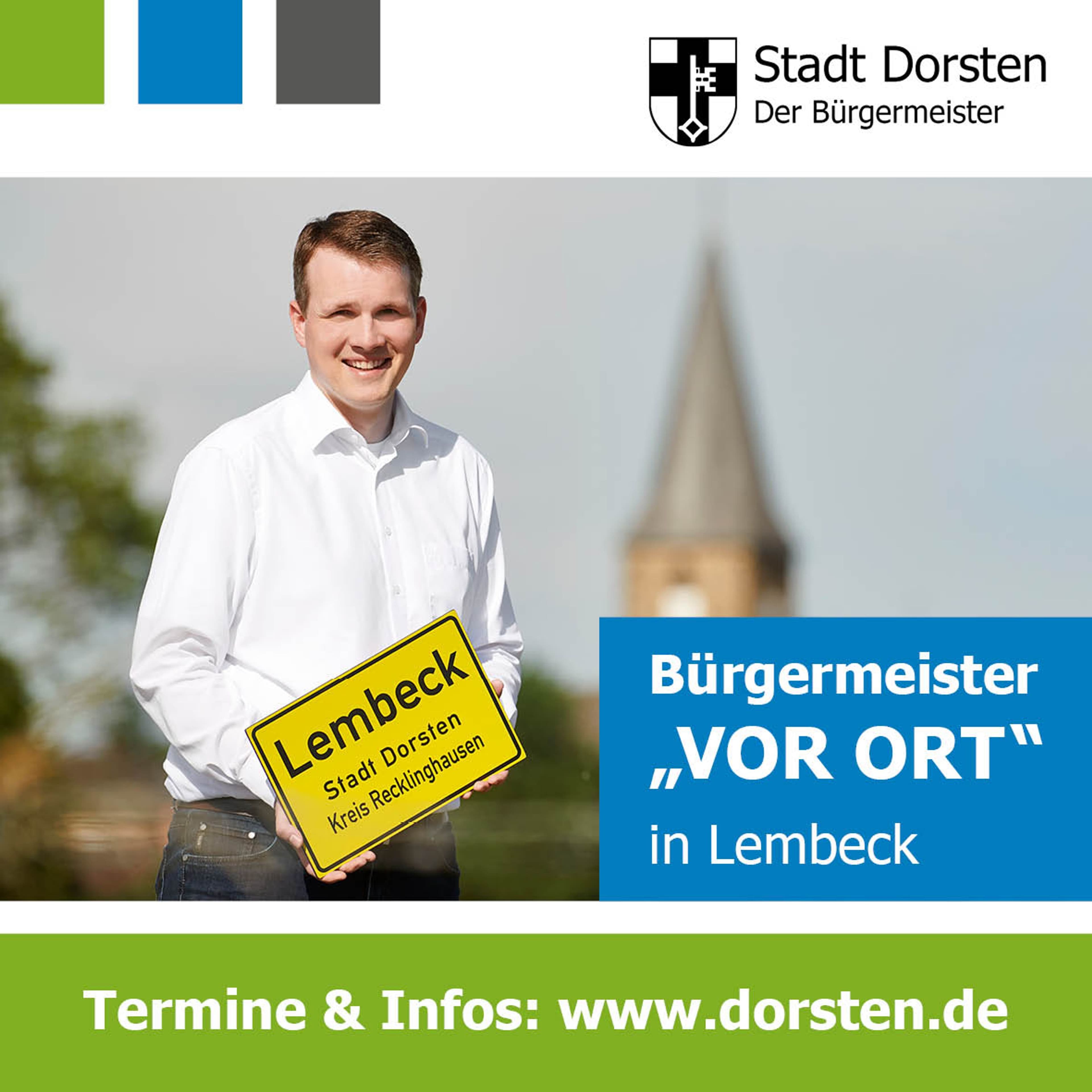 Bürgersprechstunde in Lembeck: Bürgermeister lädt ein