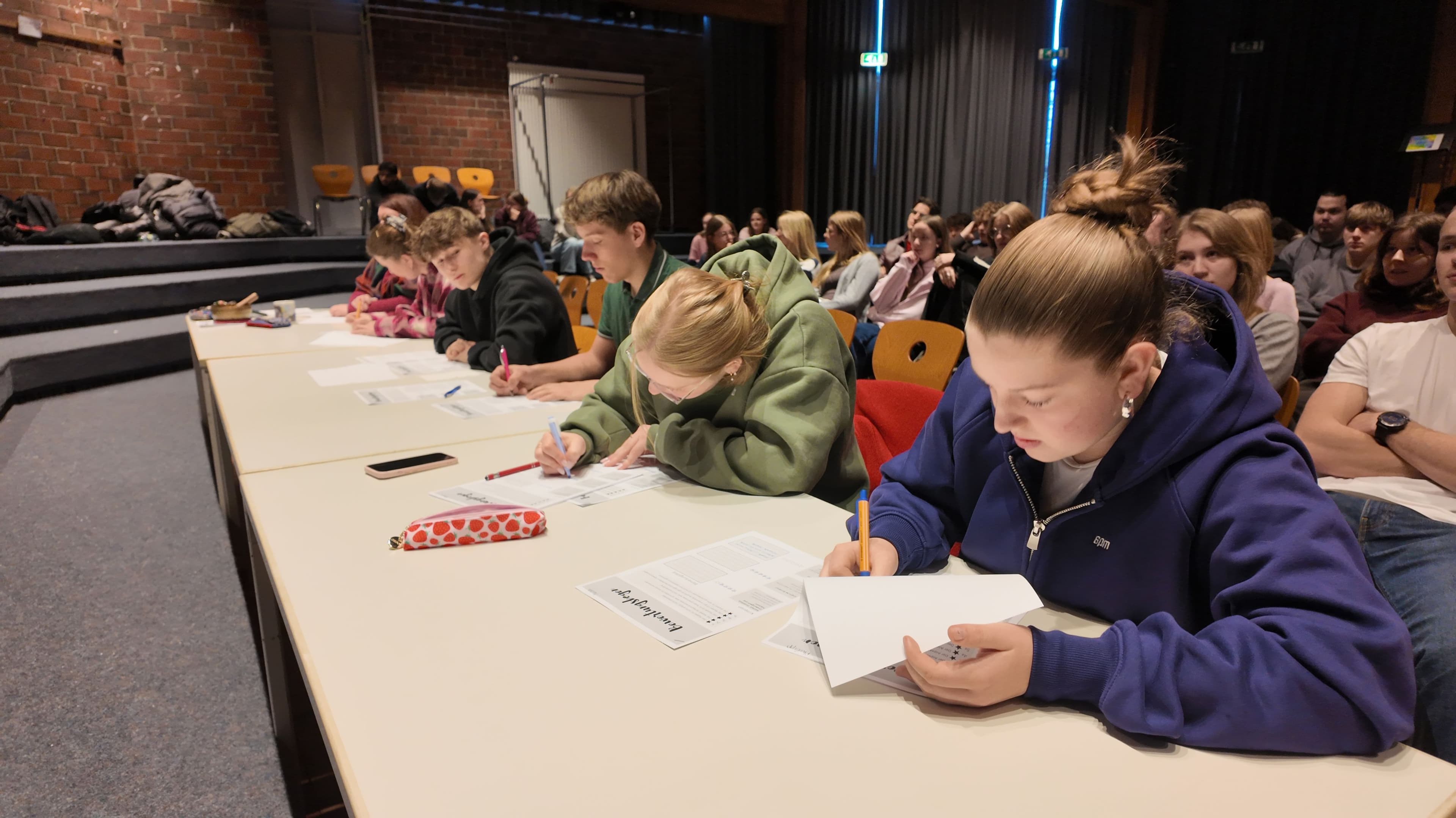 Debattier-Slam an der Gesamtschule Wulfen begeistert