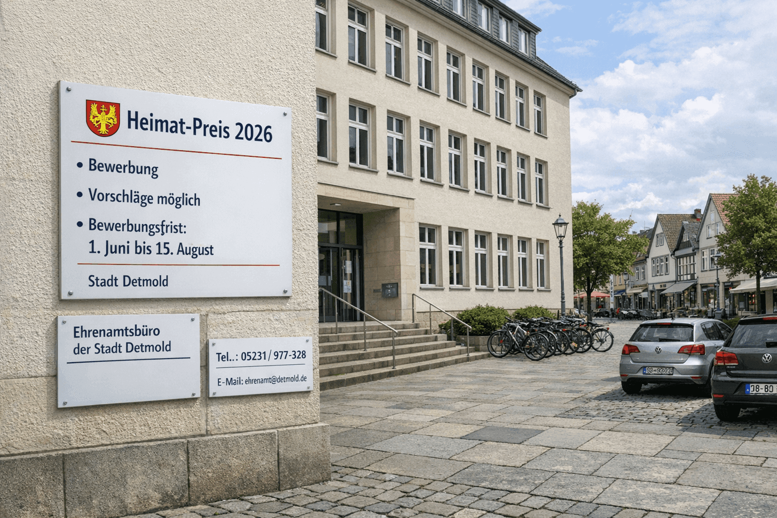 Detmold startet Heimat-Preis 2026