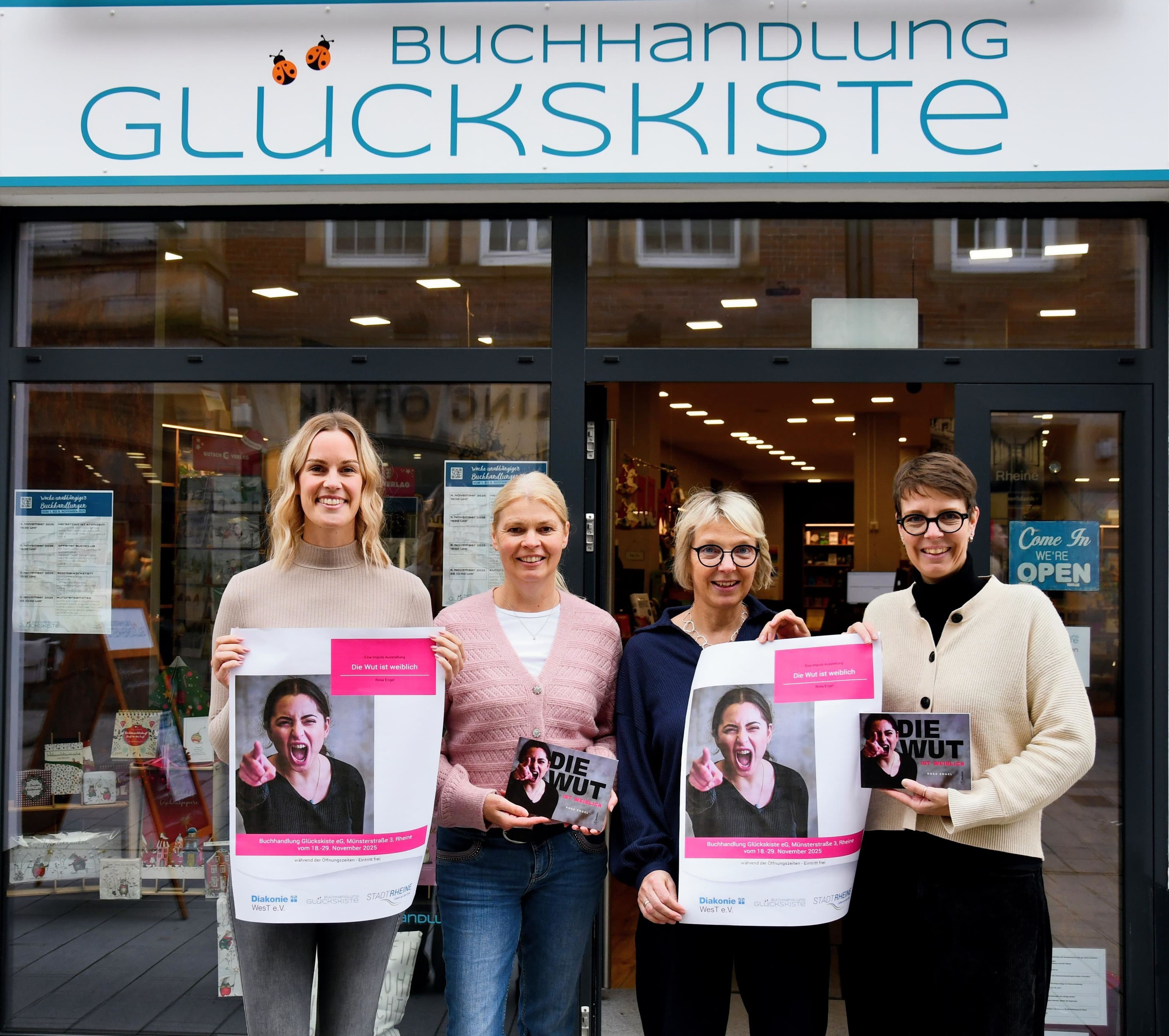 Die Wut ist weiblich: Fotoausstellung in Rheine