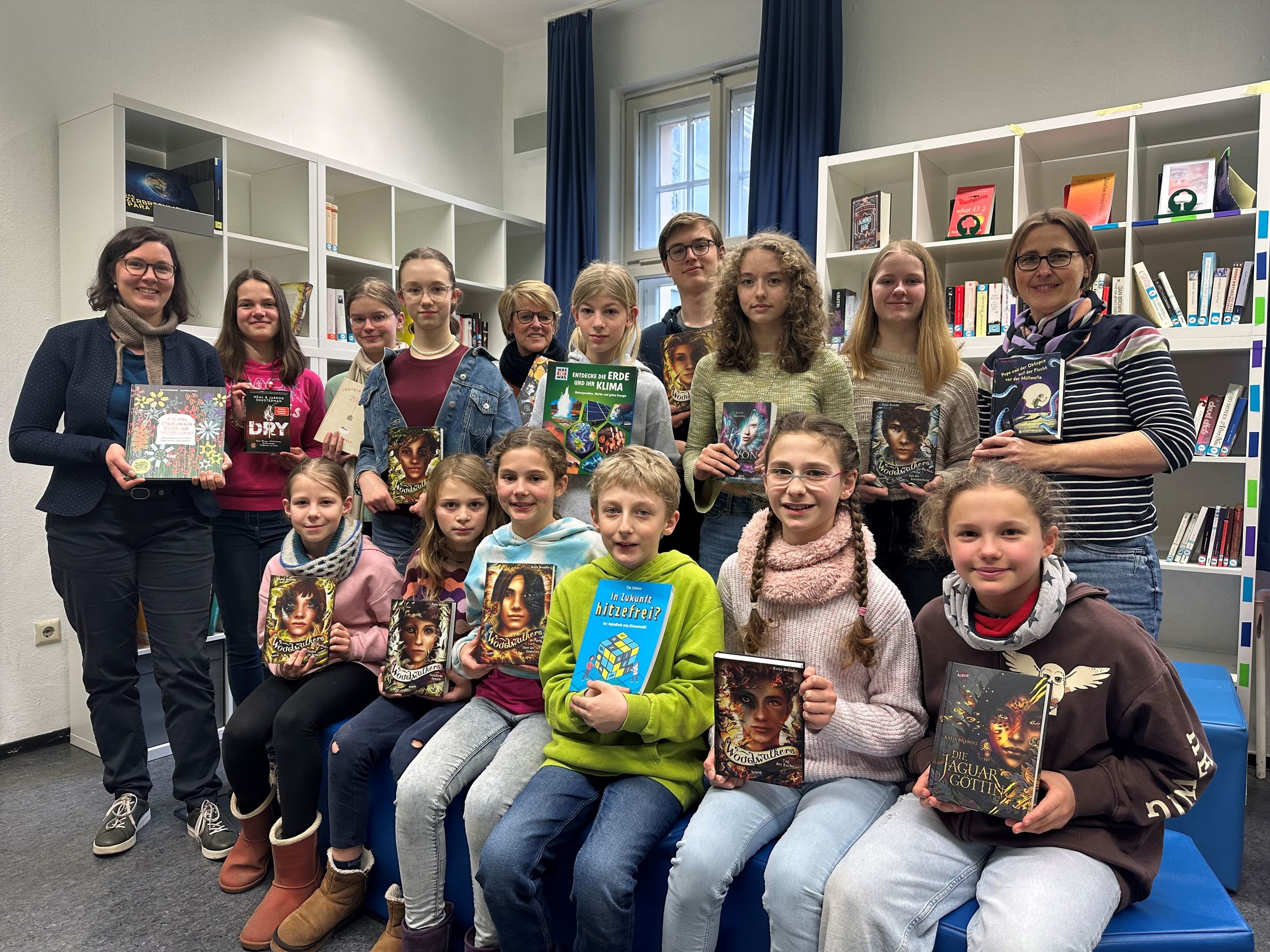 Ein kleiner Bibliotheksraum, eine große Wirkung: Gymnasium Waldstraße setzt auf Nachhaltigkeit