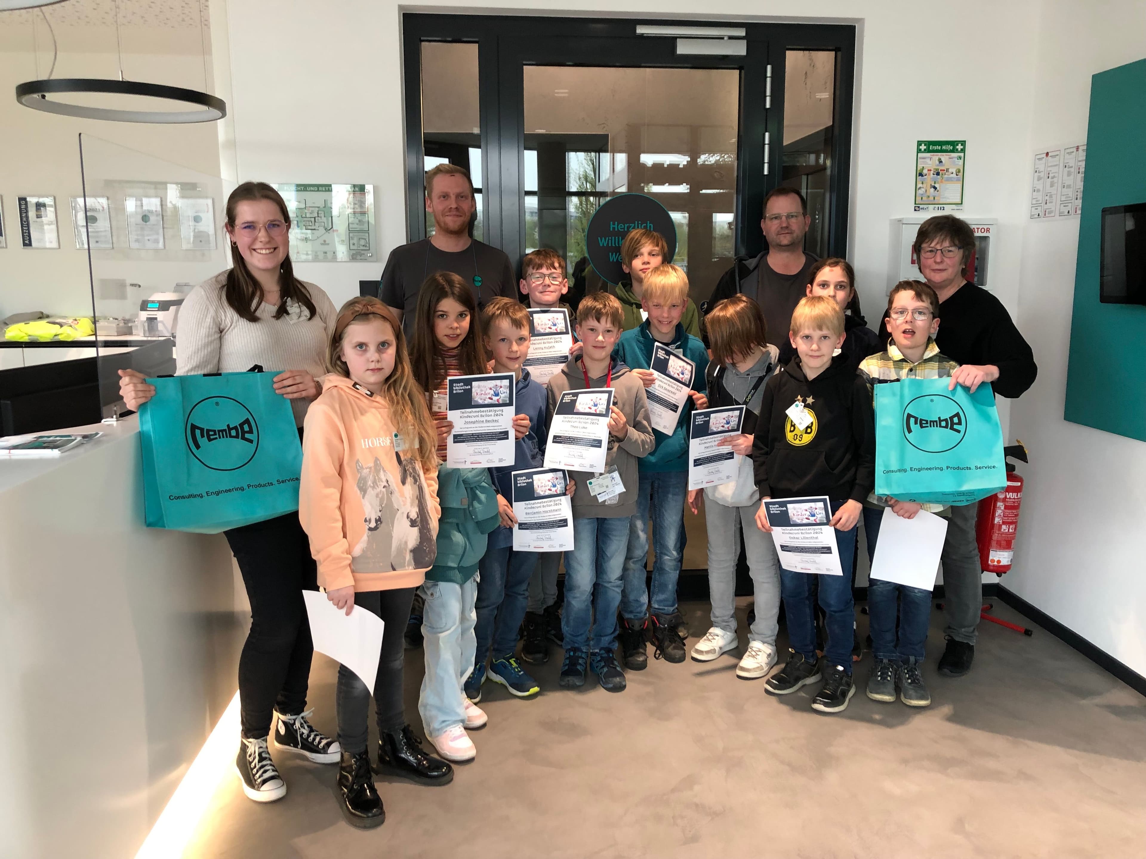 Erfolgreicher Abschluss der Kinderuni Brilon 2024