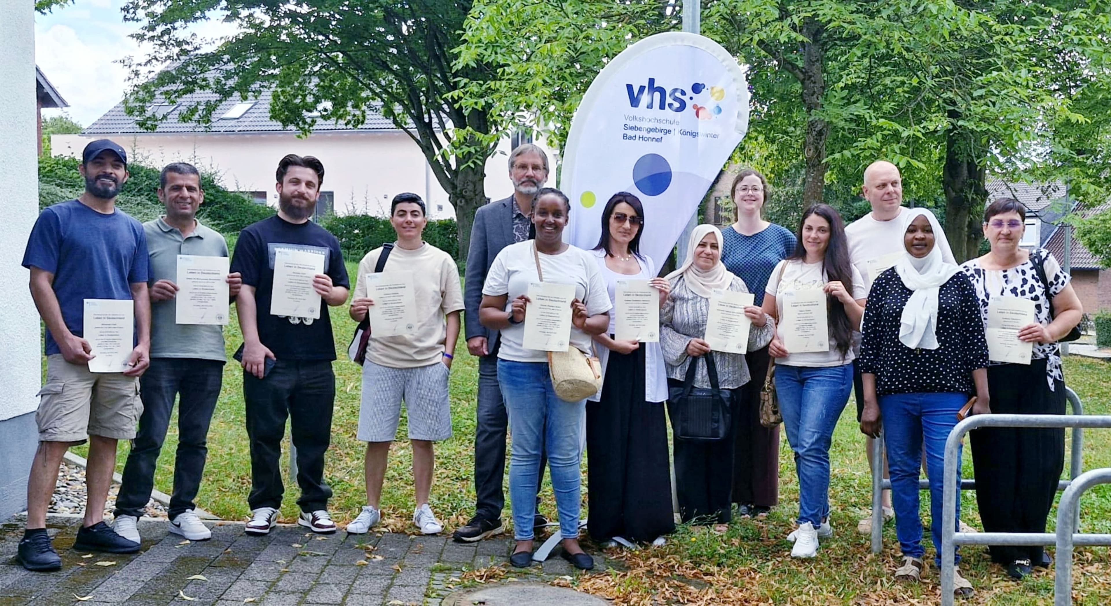 Erfolgreicher Abschluss im Integrationskurs