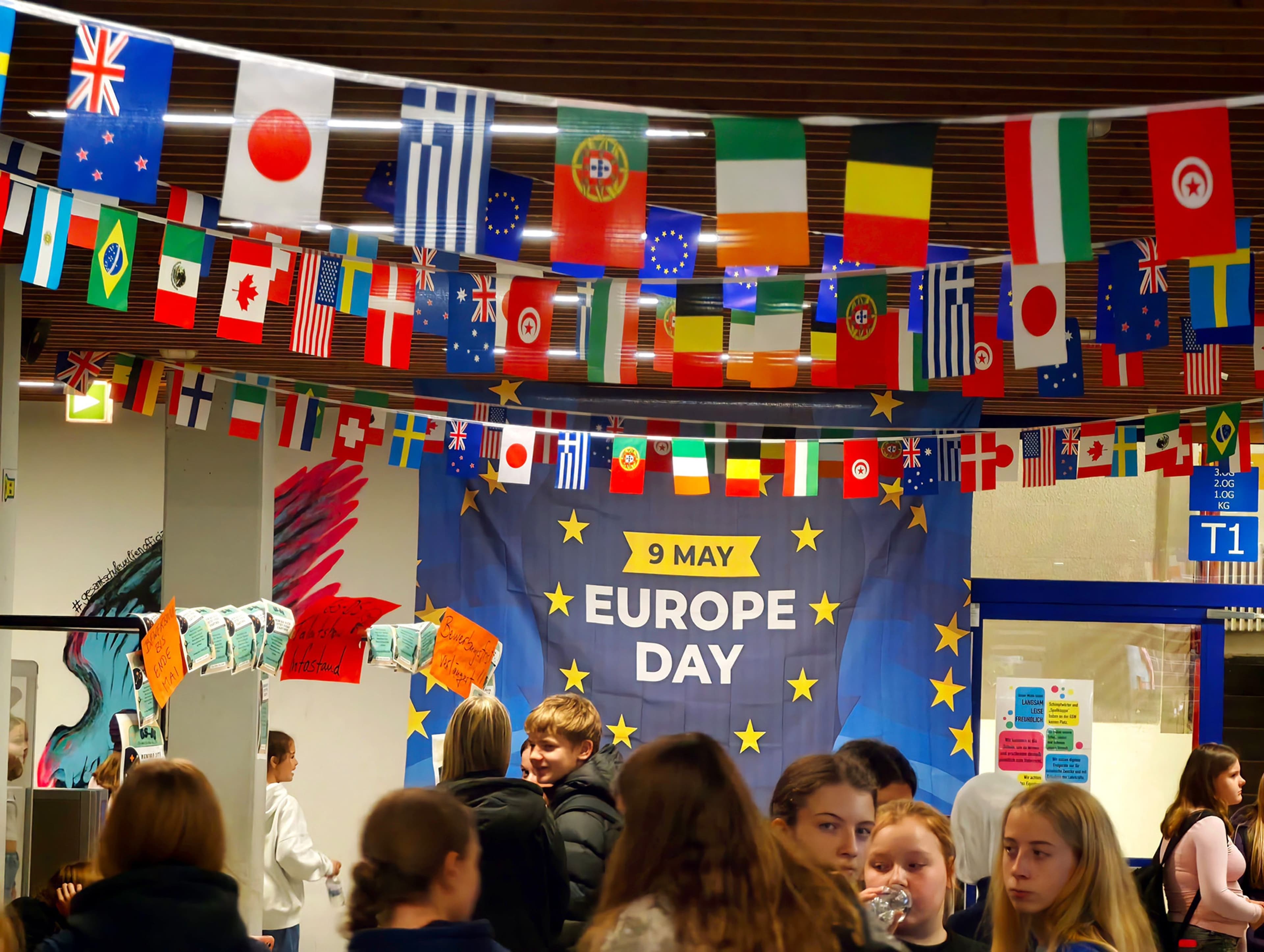 EU-Woche macht die Gesamtschule Wulfen zum Europa-Hotspot