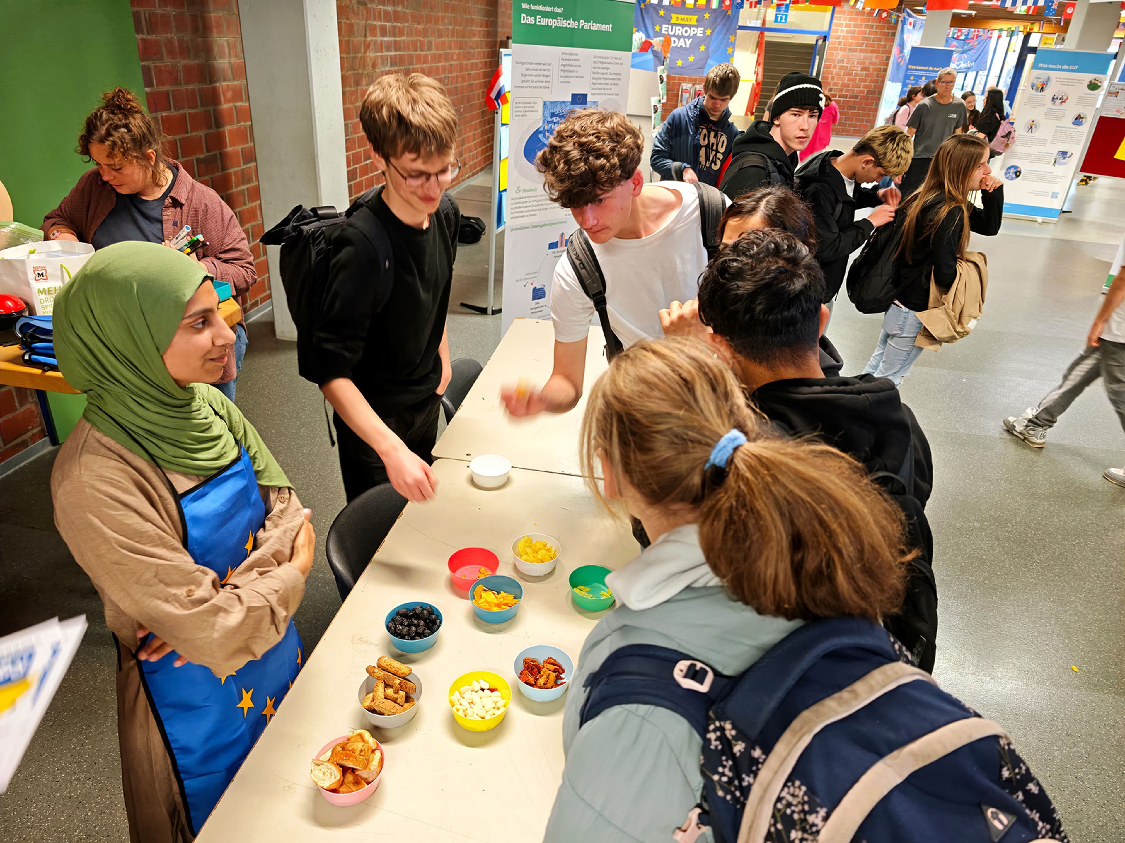 EU-Woche macht die Gesamtschule Wulfen zum Europa-Hotspot