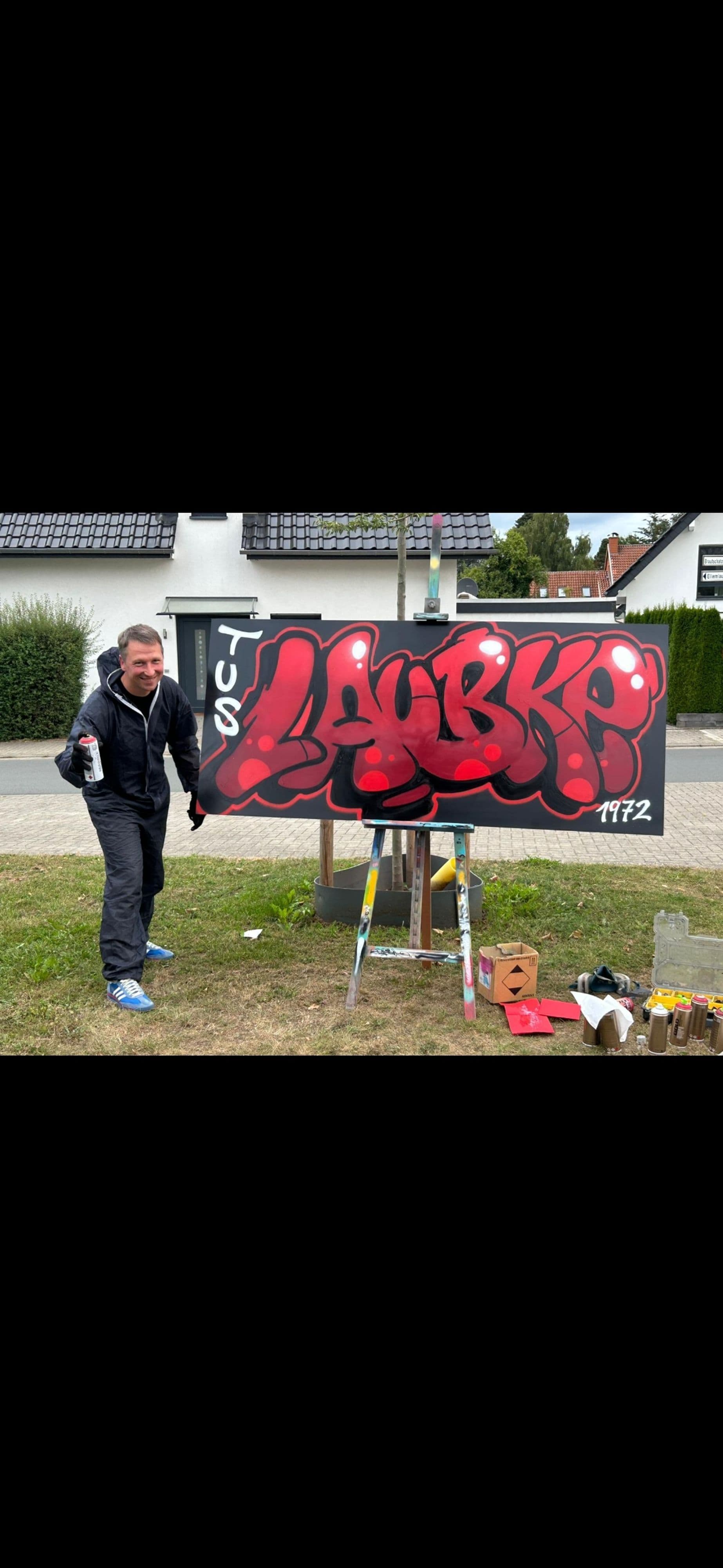 Farbenfrohes Zeichen der Gemeinschaft in Lemgo-Süd