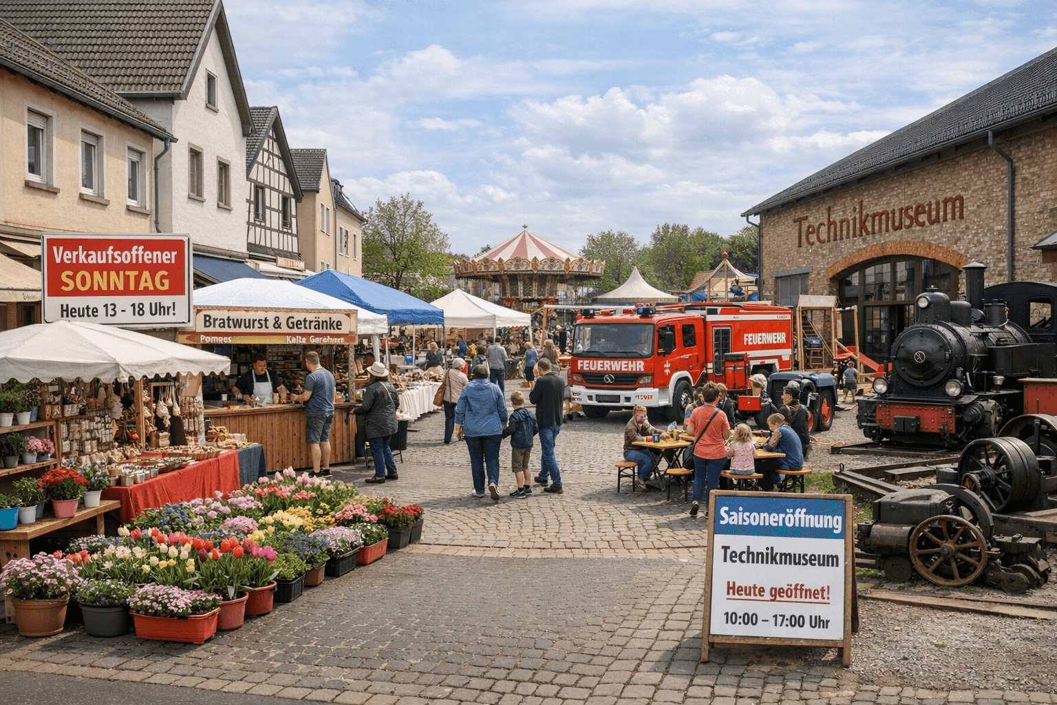 Freudenberger Frühling lockt mit Markt und verkaufsoffenem Sonntag