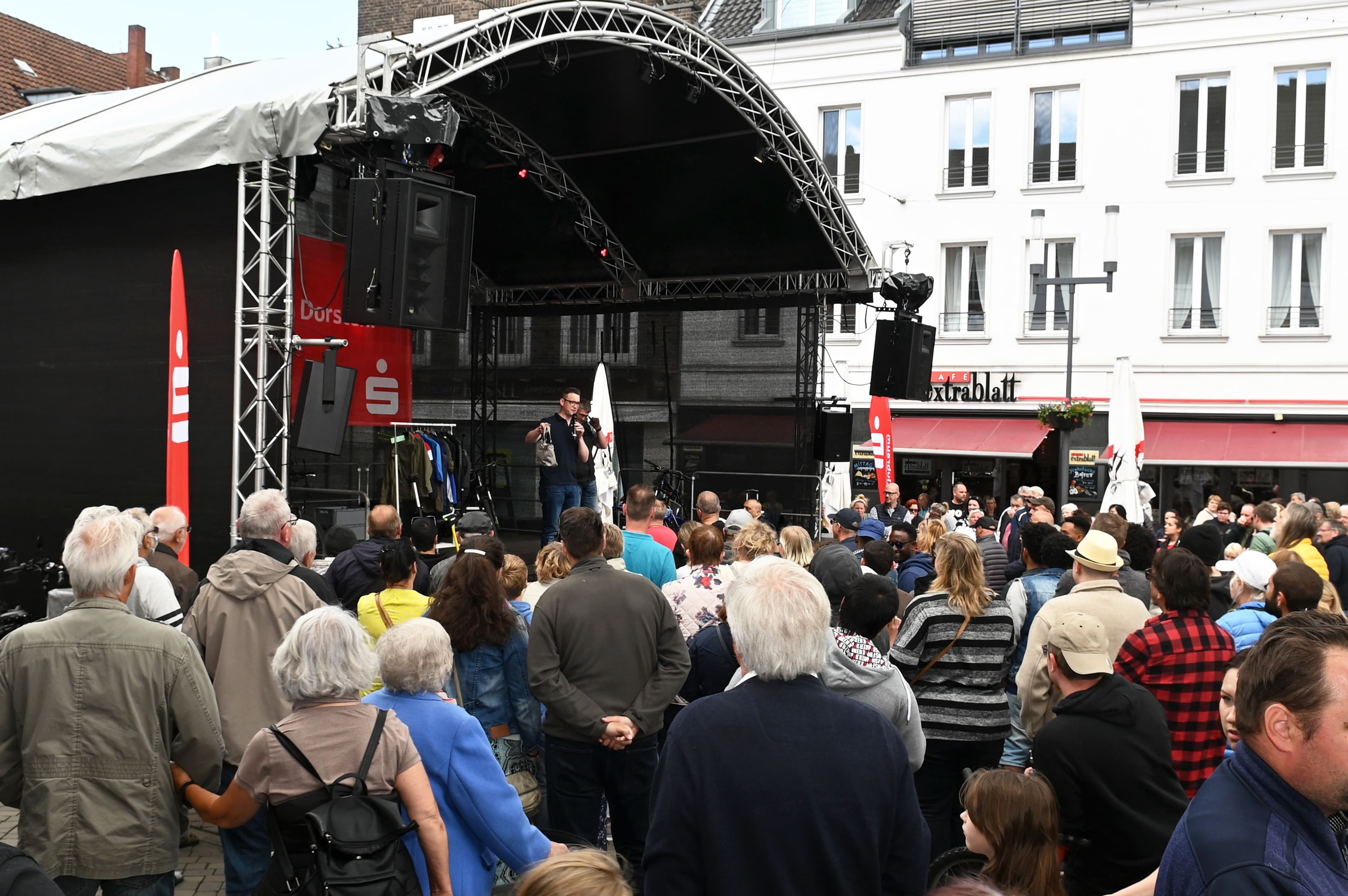 Fundsachenversteigerung beim Dorstener Herbstfest