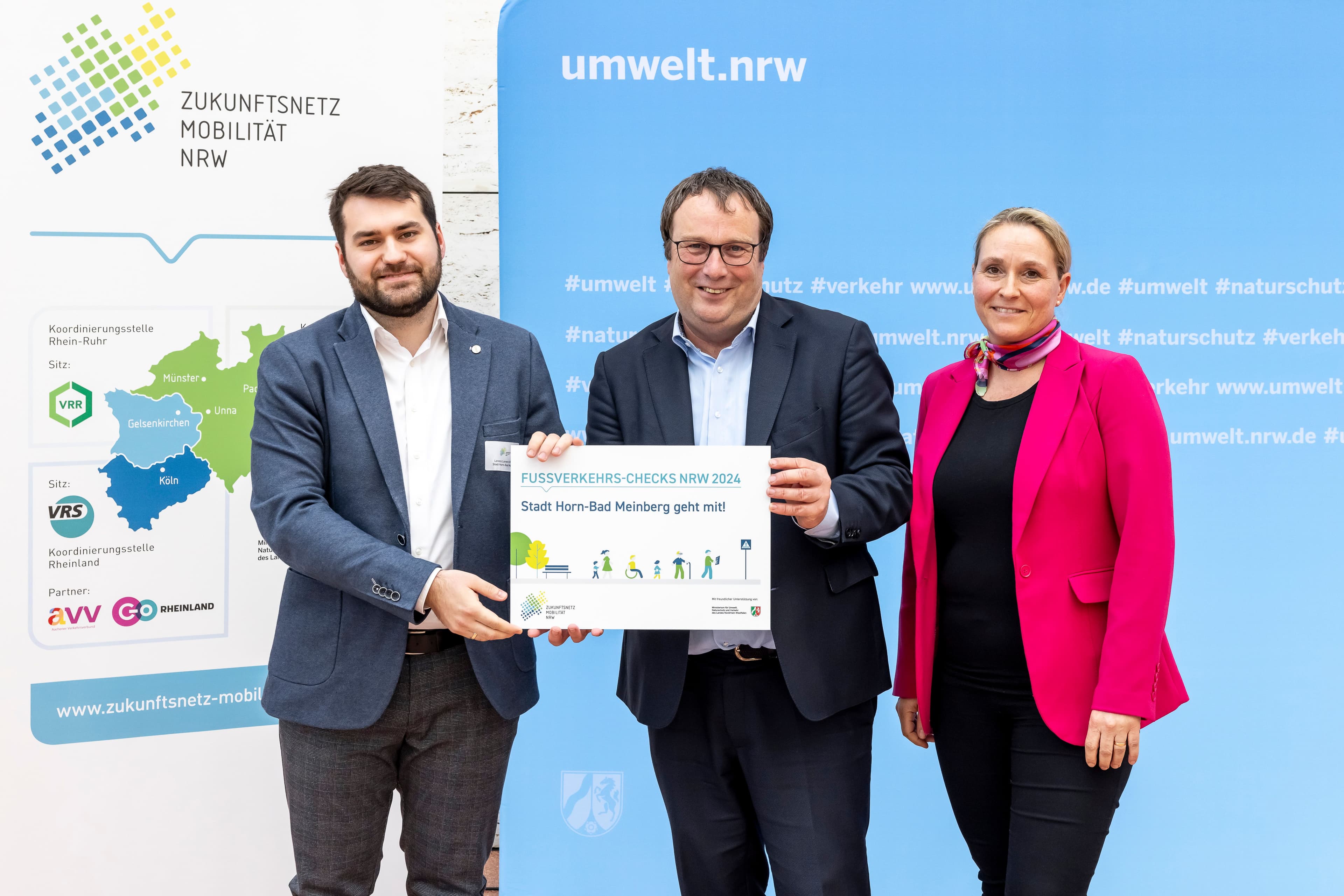 Horn-Bad Meinberg gewinnt NRW Fußverkehrs-Check 2024