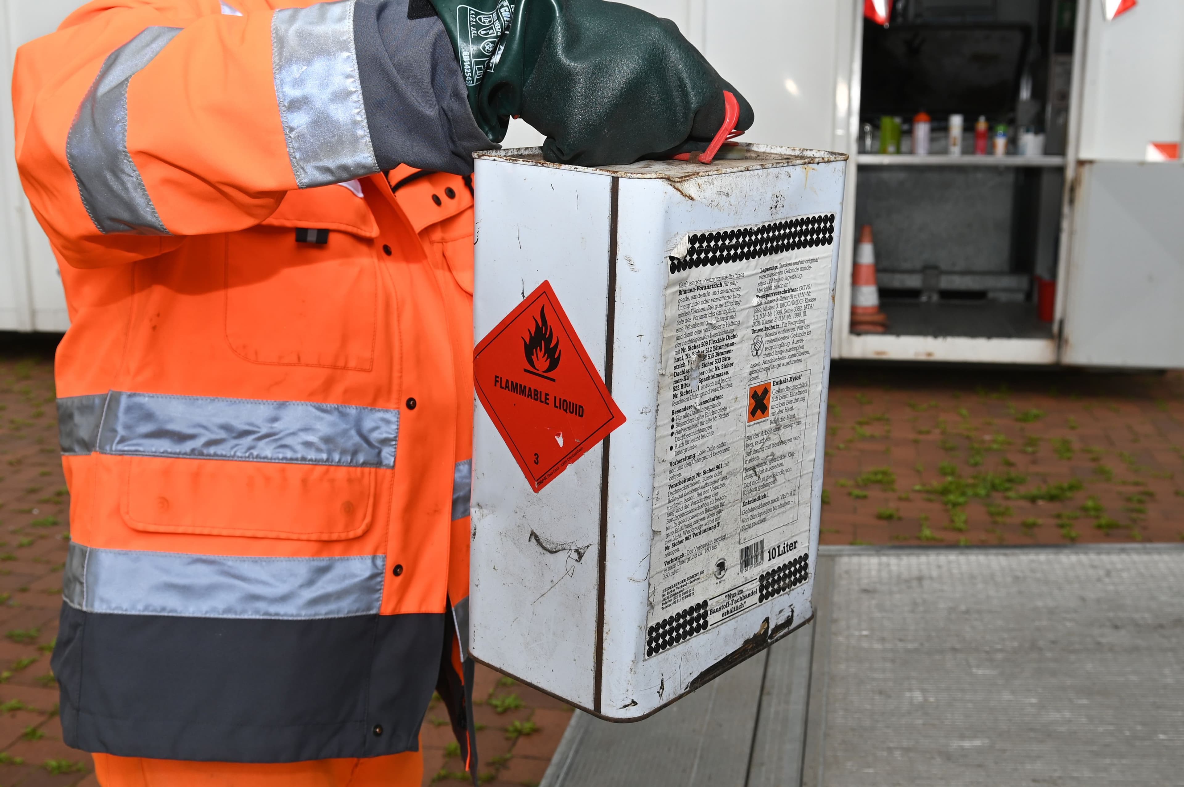 Kostenfreie Abgabe von Schadstoffen in Dorsten
