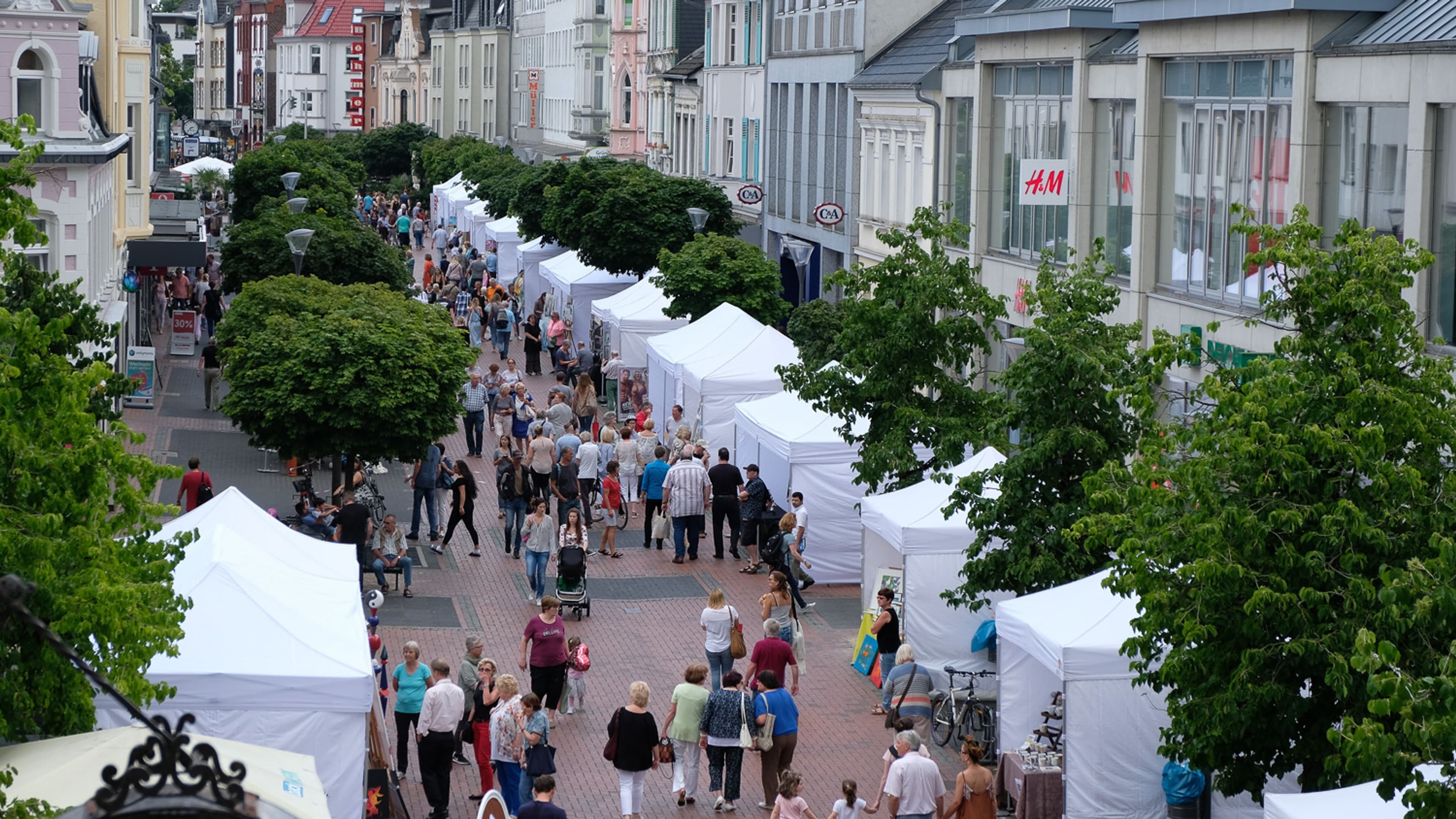 Kunst trifft Hilden: 23. Künstlermarkt 2026