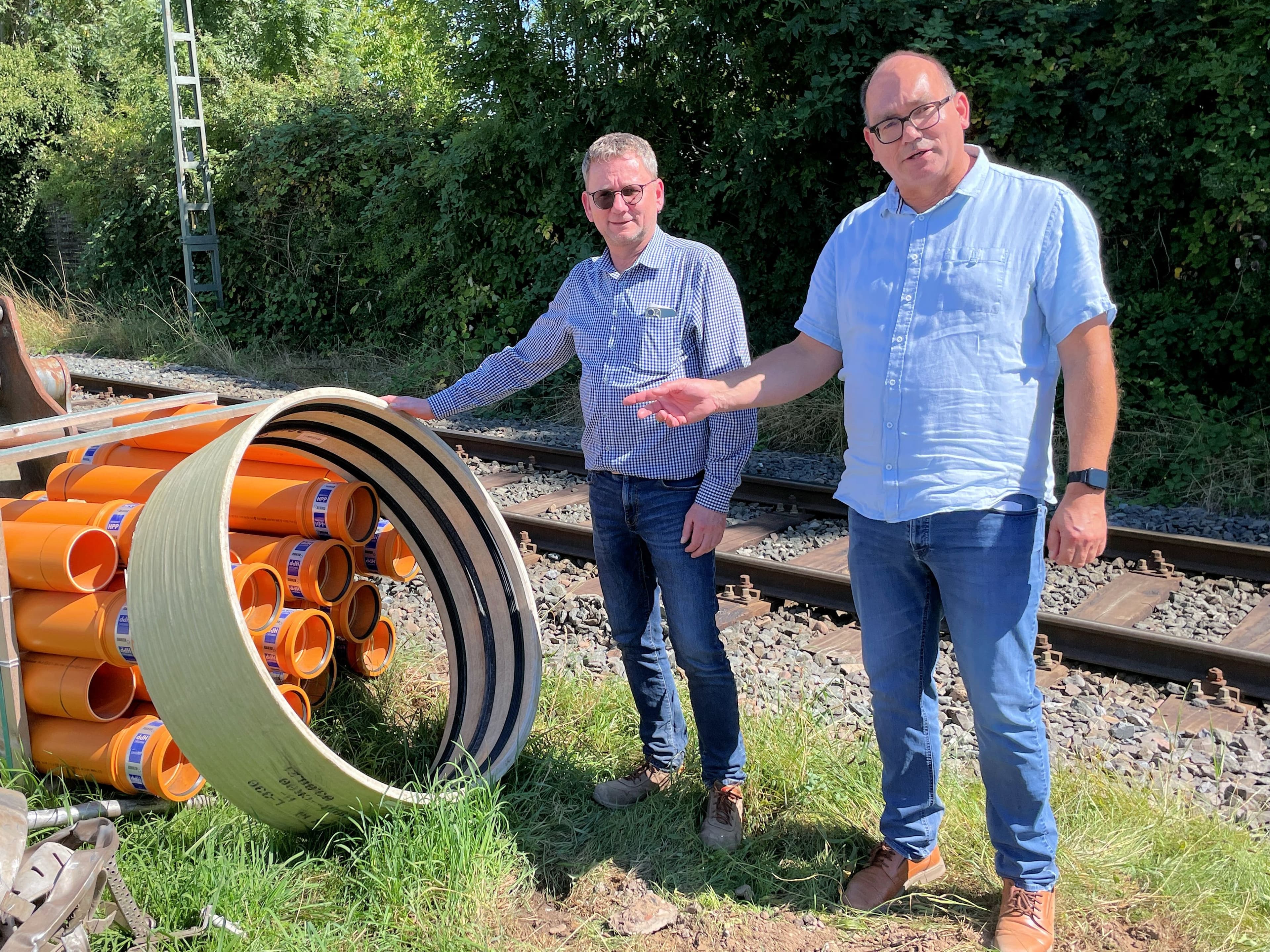 Minden modernisiert alten Mischwasserkanal