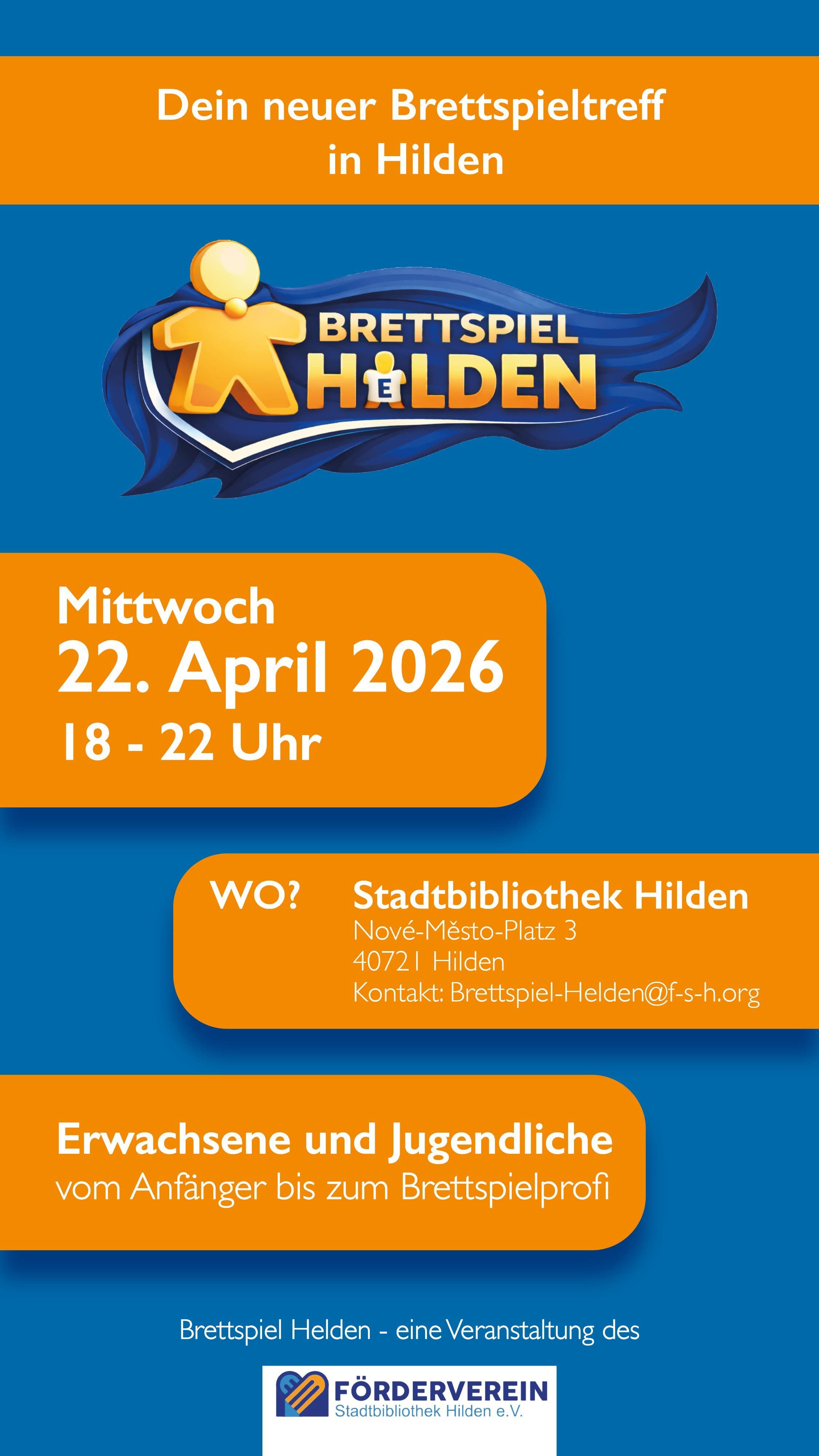 Neue Brettspiel-Abende in Hilden starten