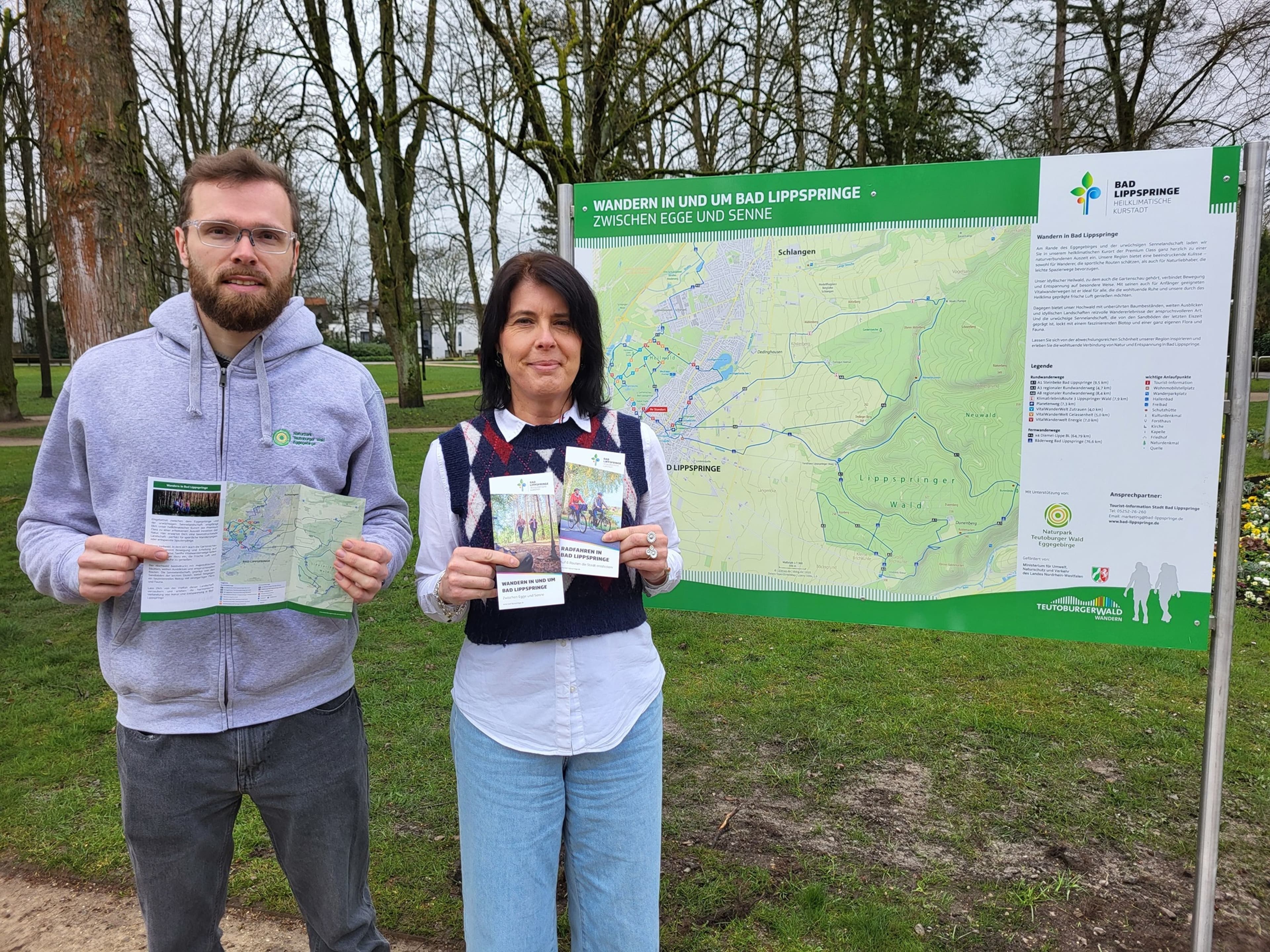 Neue Wanderwege in Bad Lippspringe
