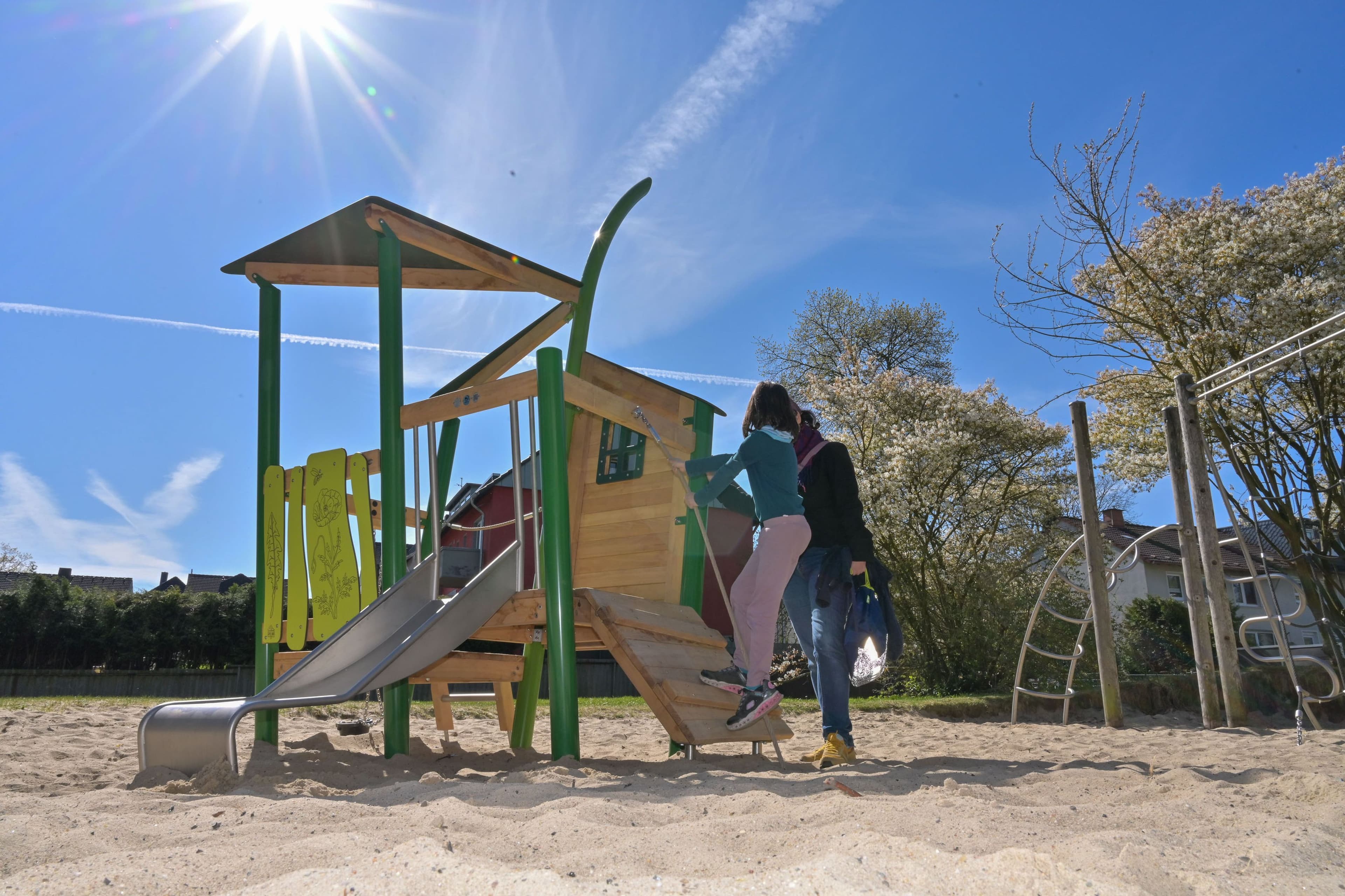 Neuer Glanz für den Castroper Spielplatz
