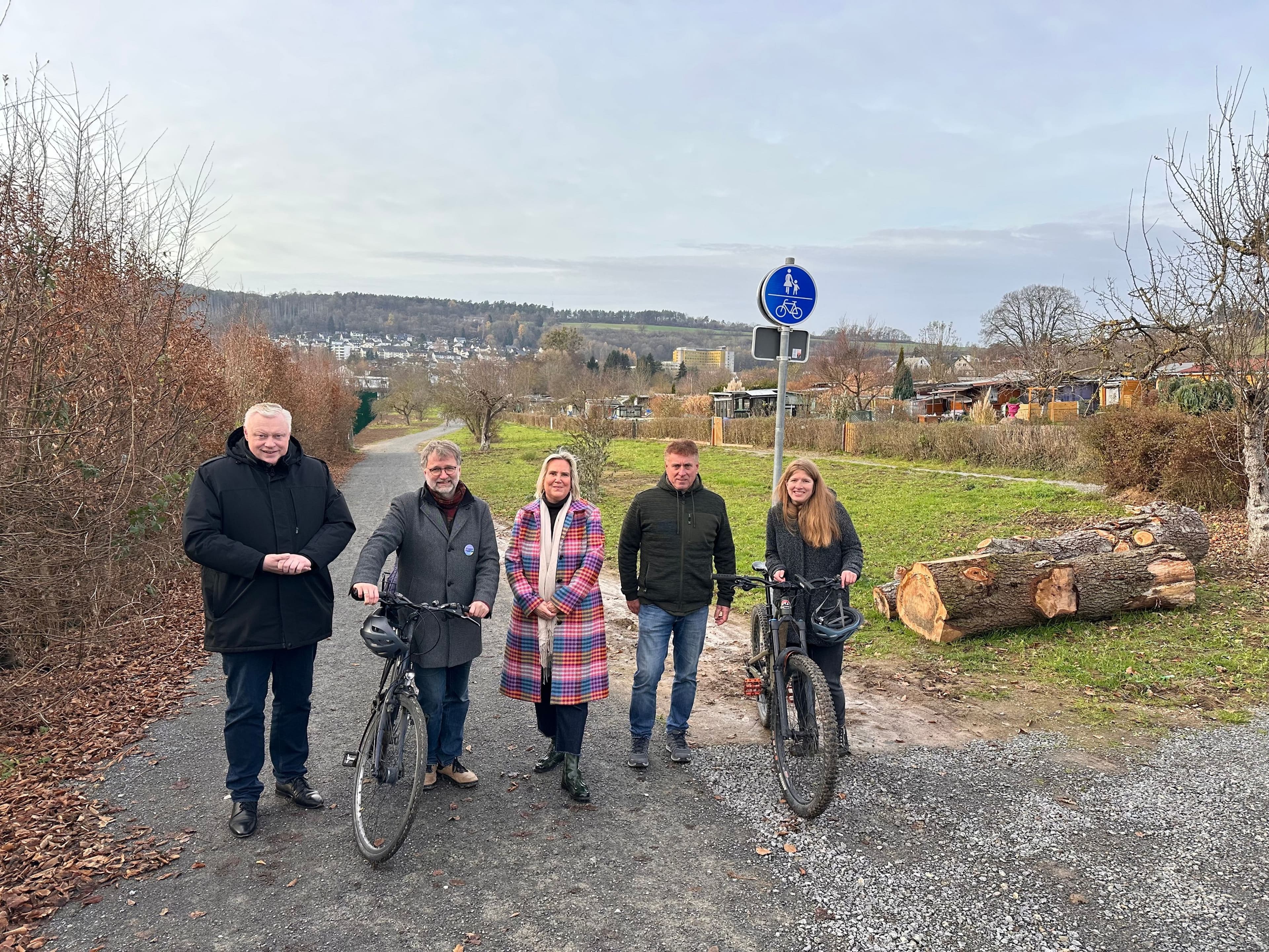 Neuer Radweg in Höxter eröffnet