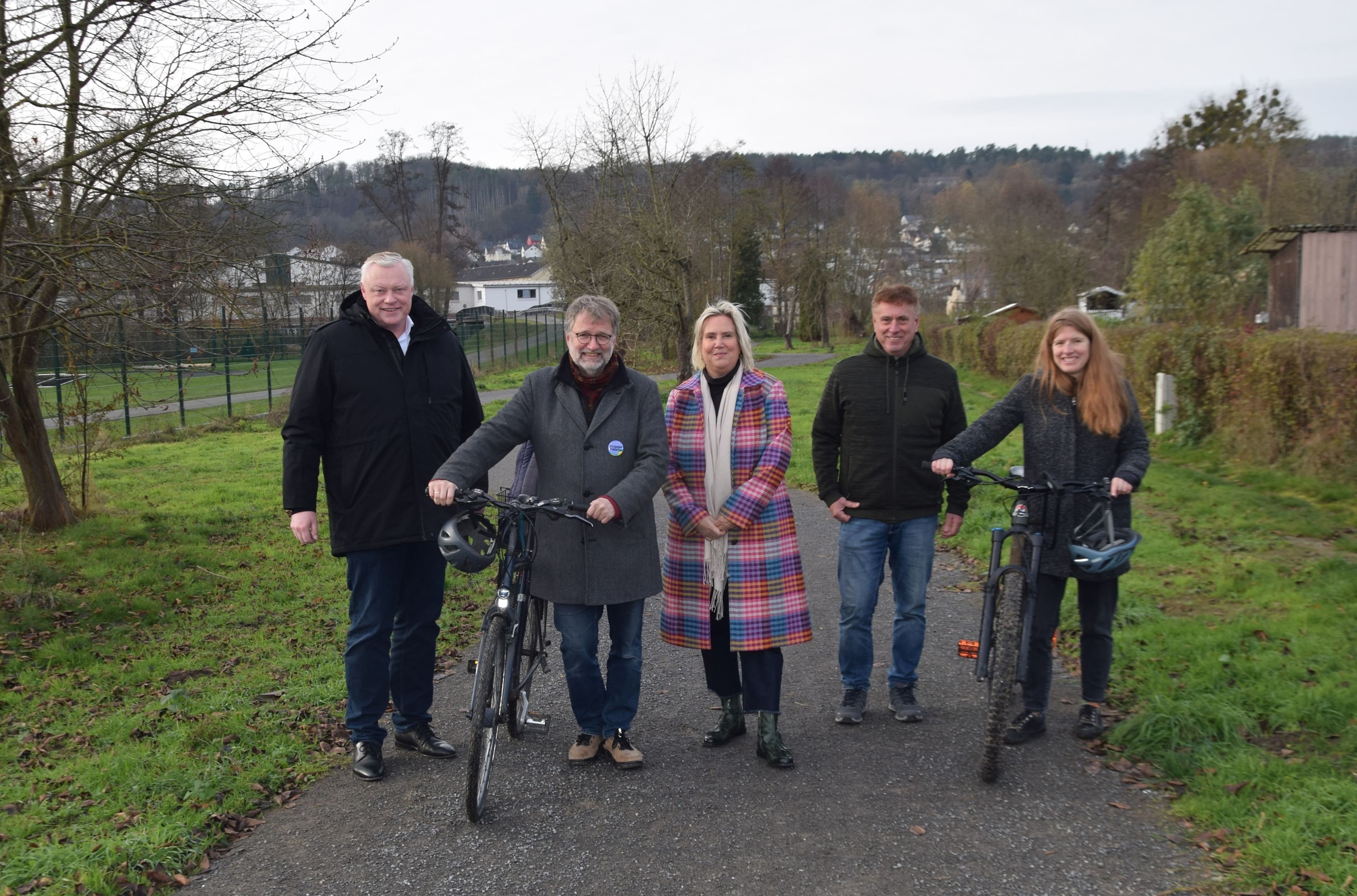Neuer Radweg in Höxter eröffnet