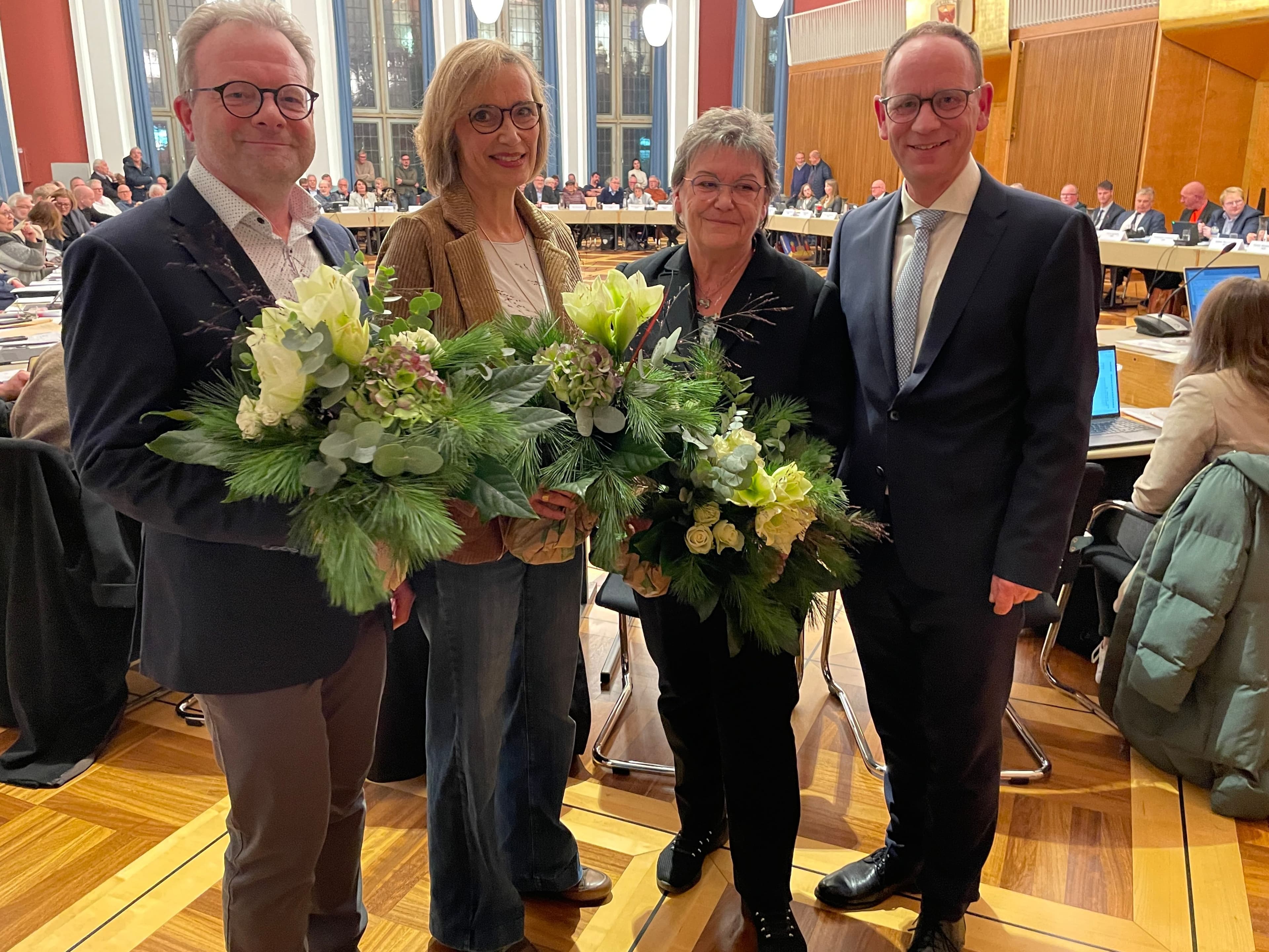 Neuer Rat in Minden startet mit frischem Team