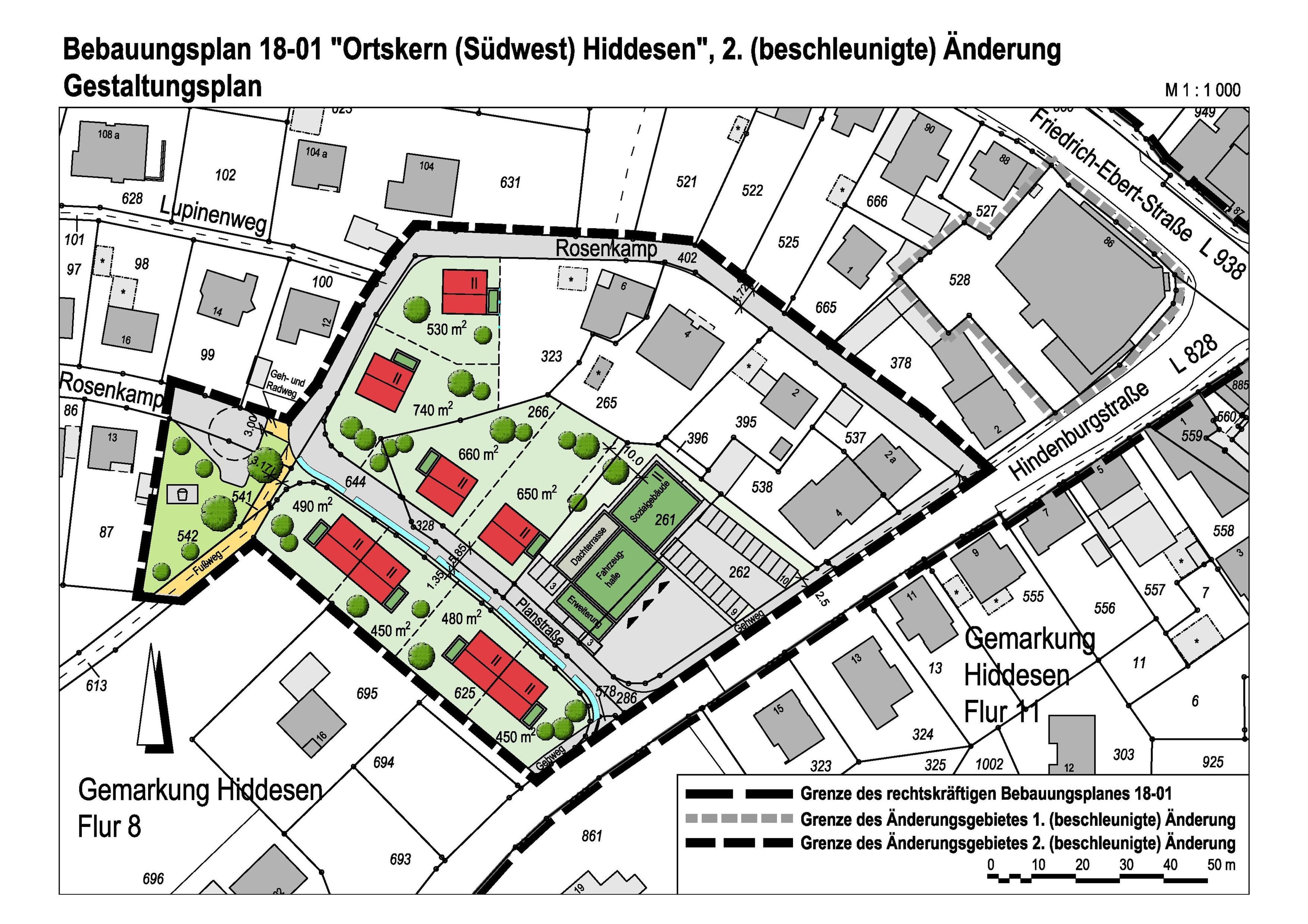 Neues Feuerwehrgerätehaus und Wohnraum für Hiddesen