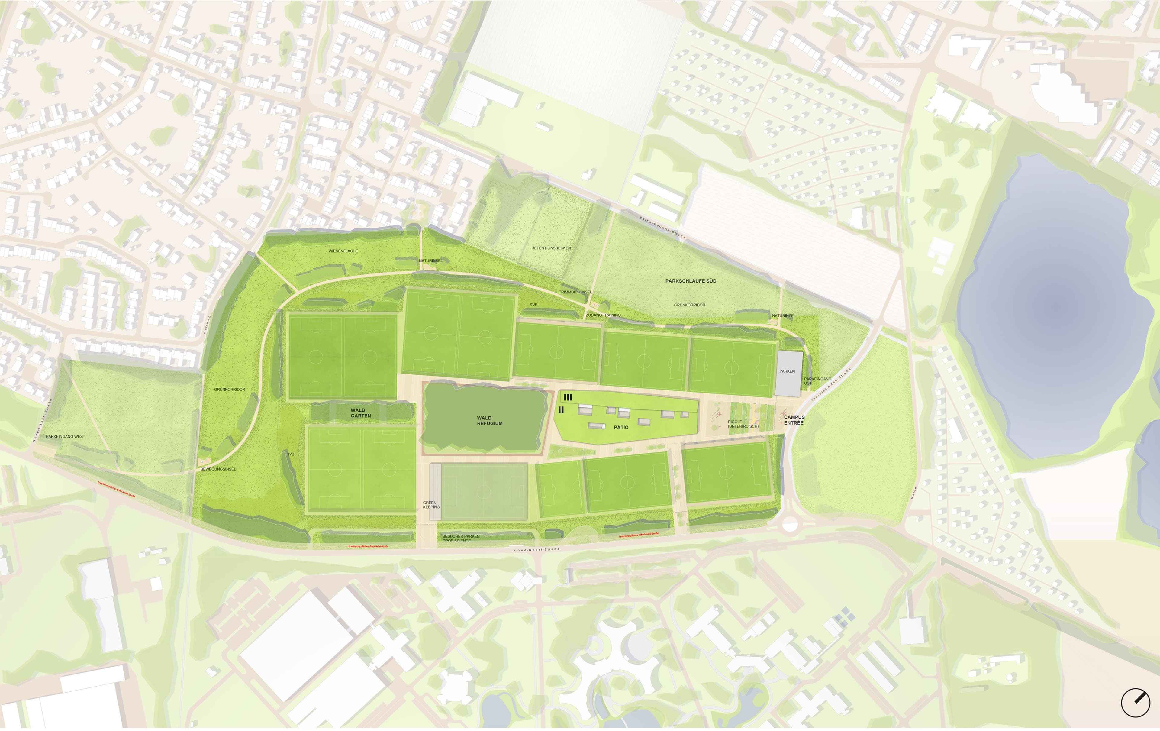 Neues Fußballzentrum in Monheim am Rhein geplant