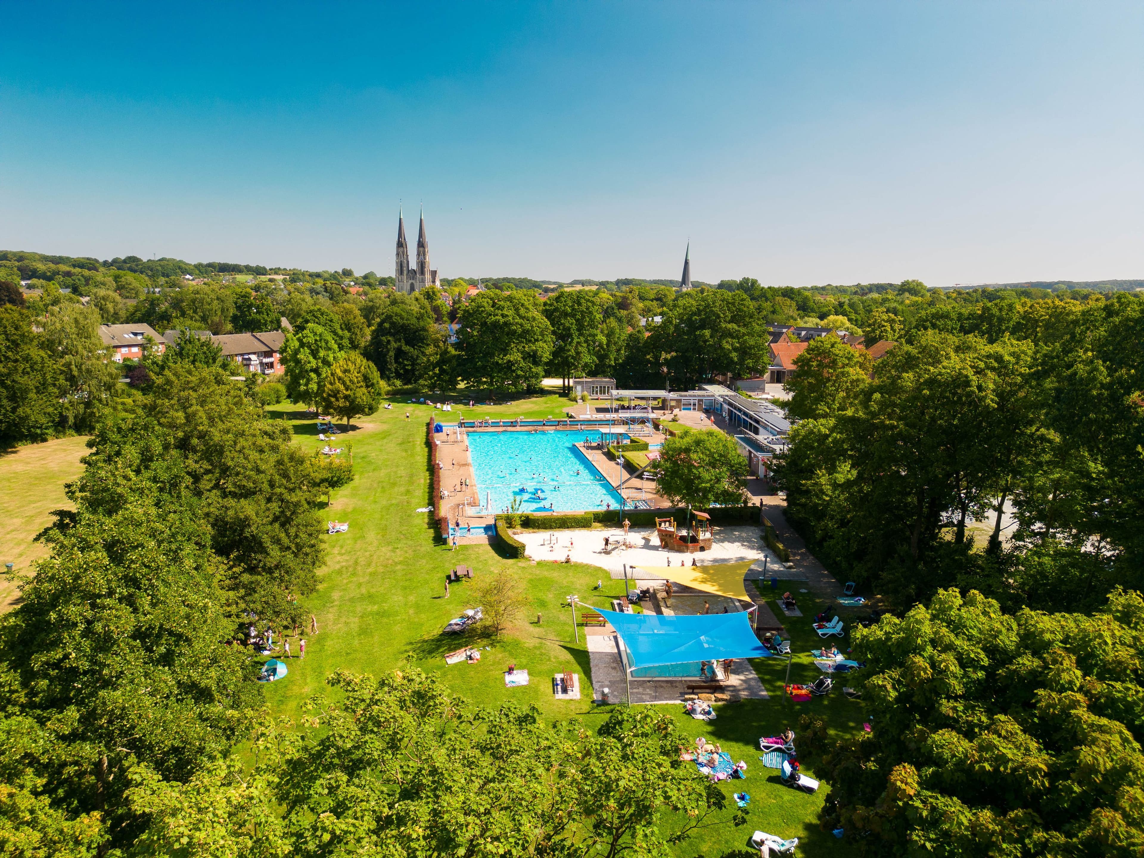 Rekordbesuch im Billerbecker Freibad