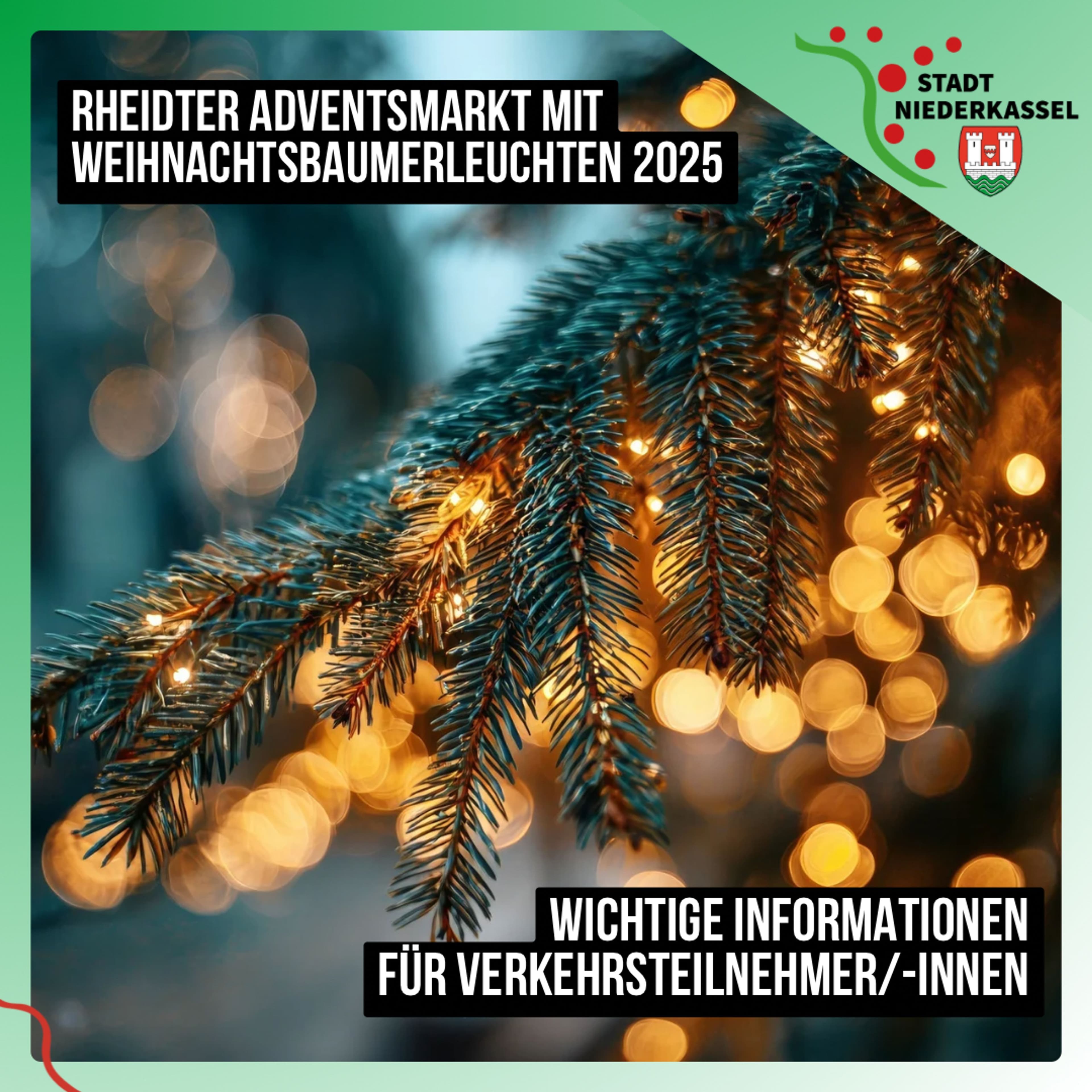 Rheidter Adventsmarkt: Verkehrschaos am 22. November