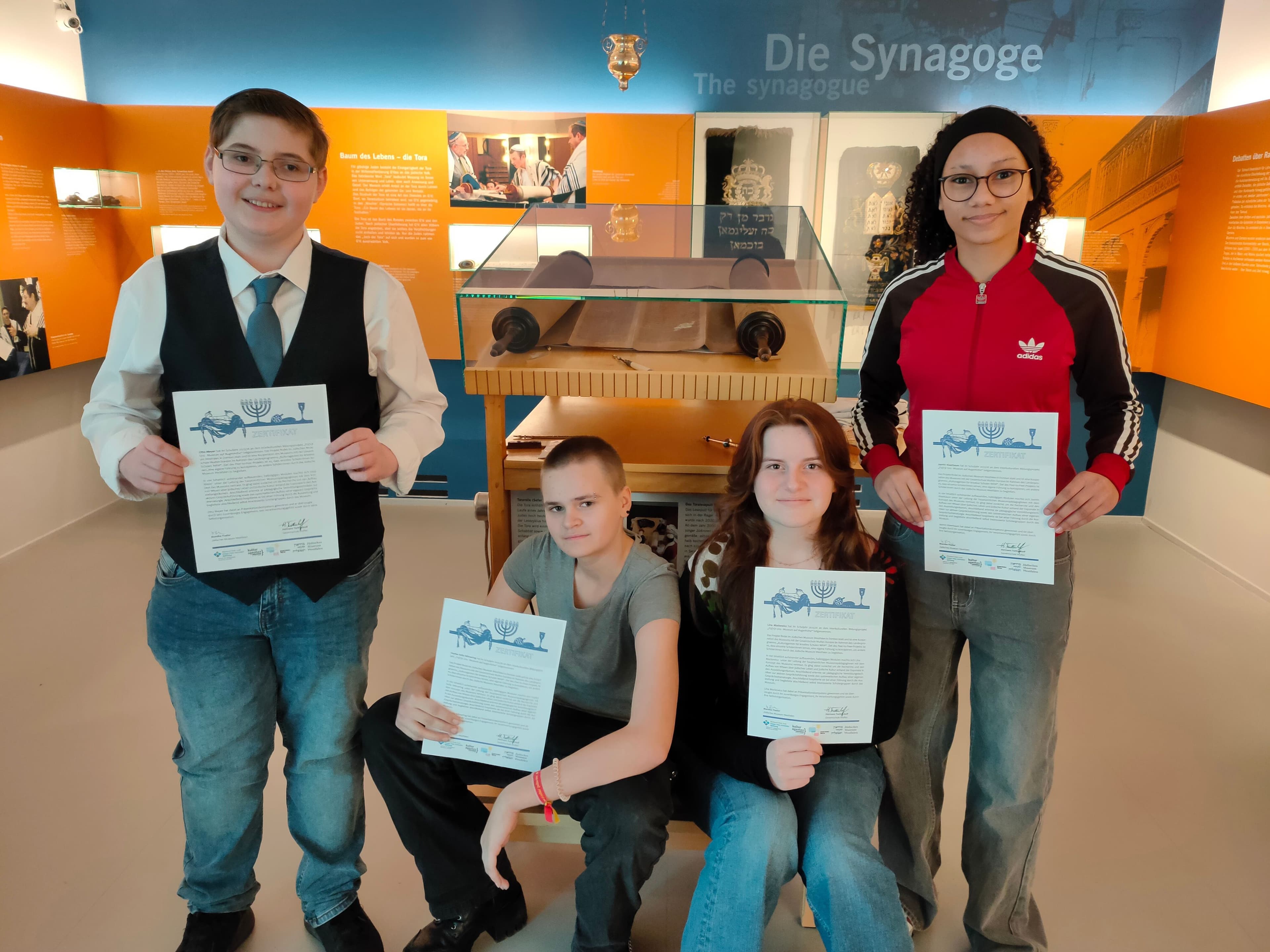 Schüler gestalten jüdische Museumsführungen