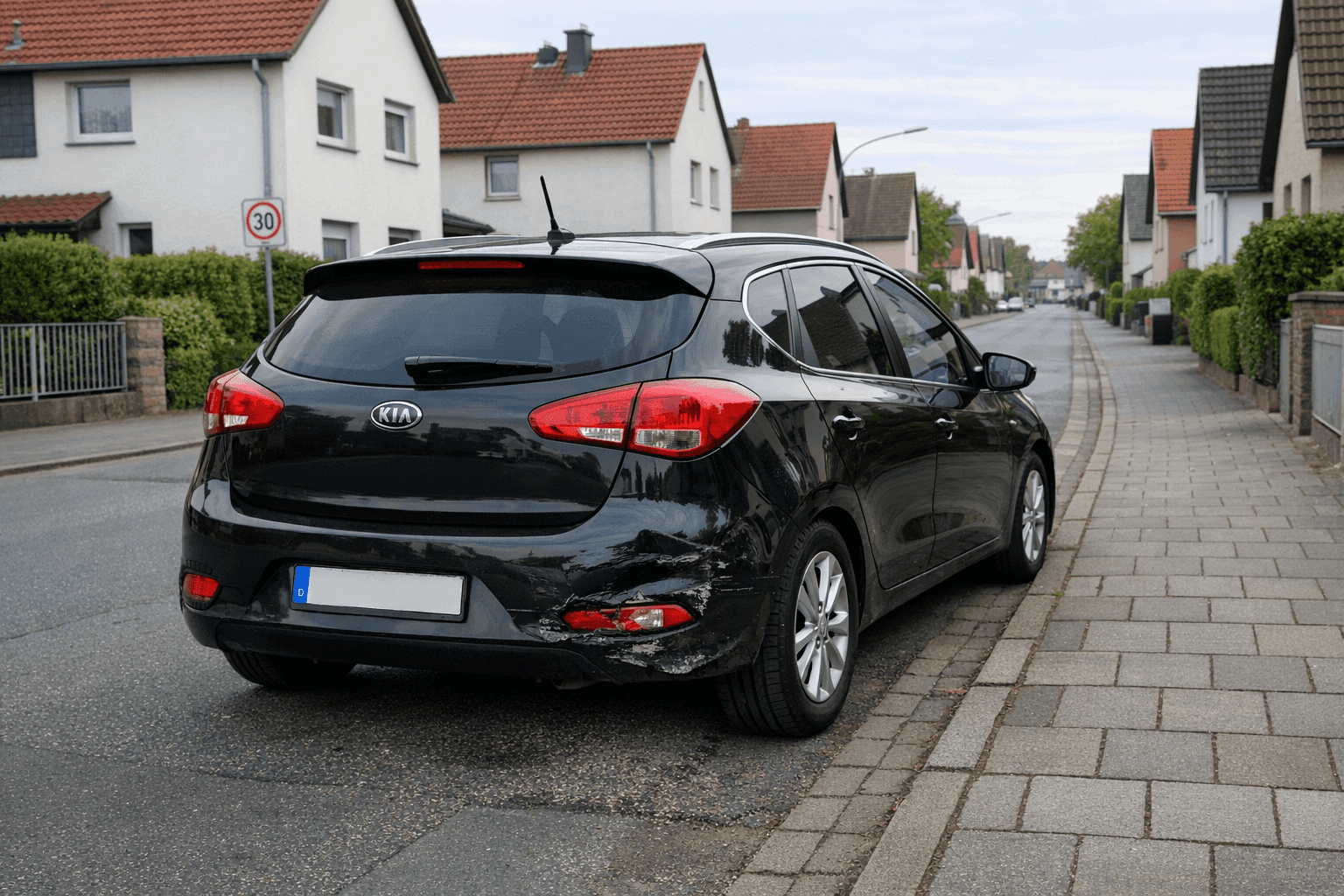 Unfallflucht in Hamm-Heessen: KIA beschädigt