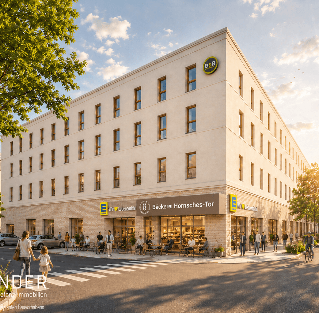 Neues Quartier Hornsches Tor: Start der Bauarbeiten nach den Sommerferien