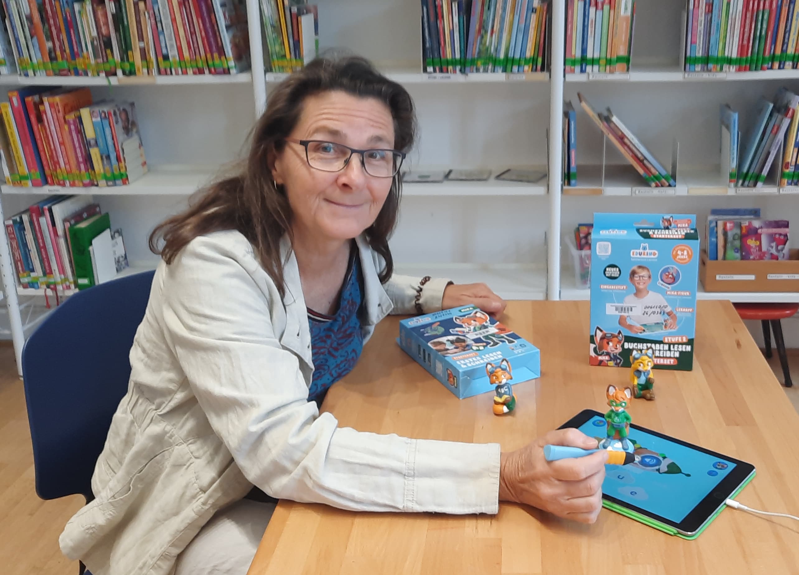 Edurino für Kinder: Stadtbibliothek Hückeswagen erweitert digitales Lernangebot
