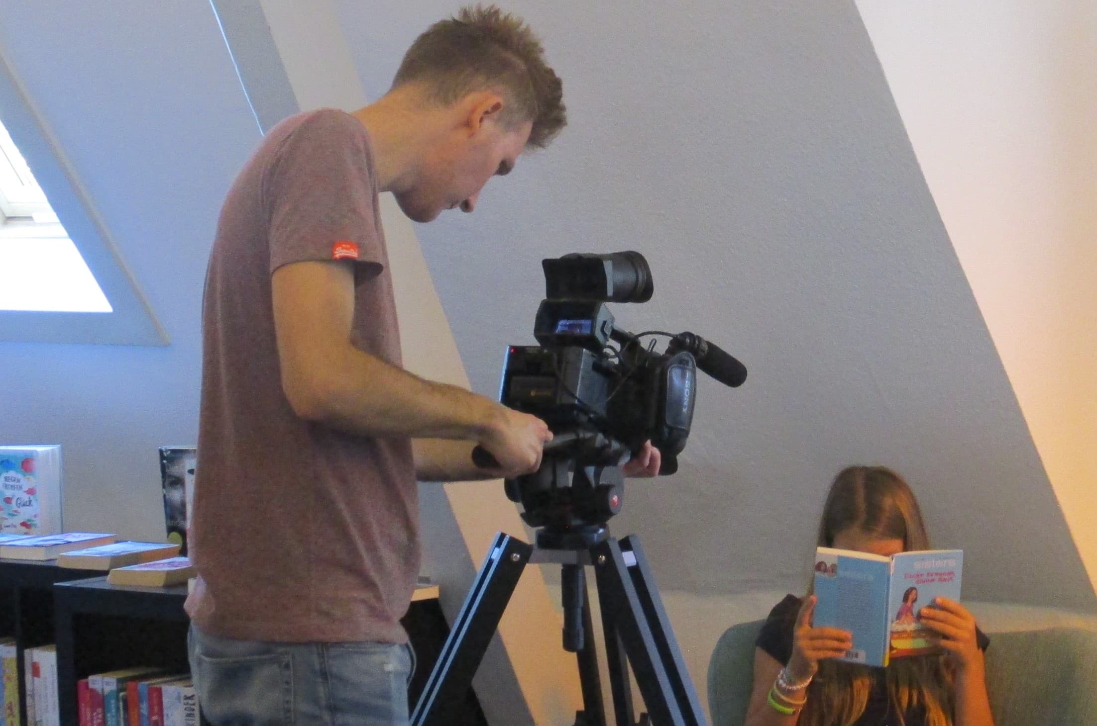 Filmworkshop in der Stadtbibliothek Brilon mit Dennis Böddicker