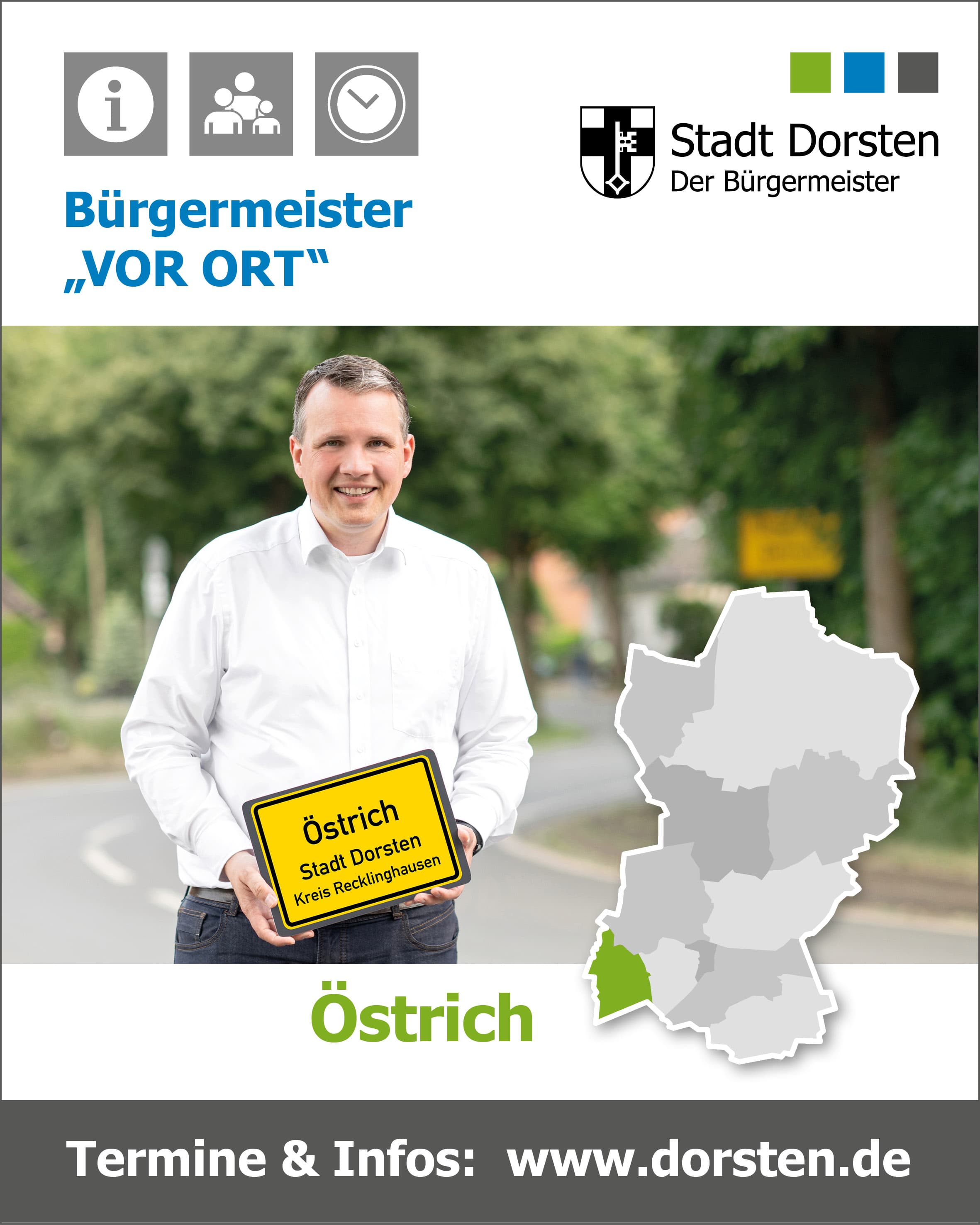Bürgersprechstunde mit Bürgermeister Stockhoff in Östrich