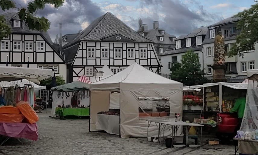 Krammarkt auf dem Marktplatz am 6. August 2026