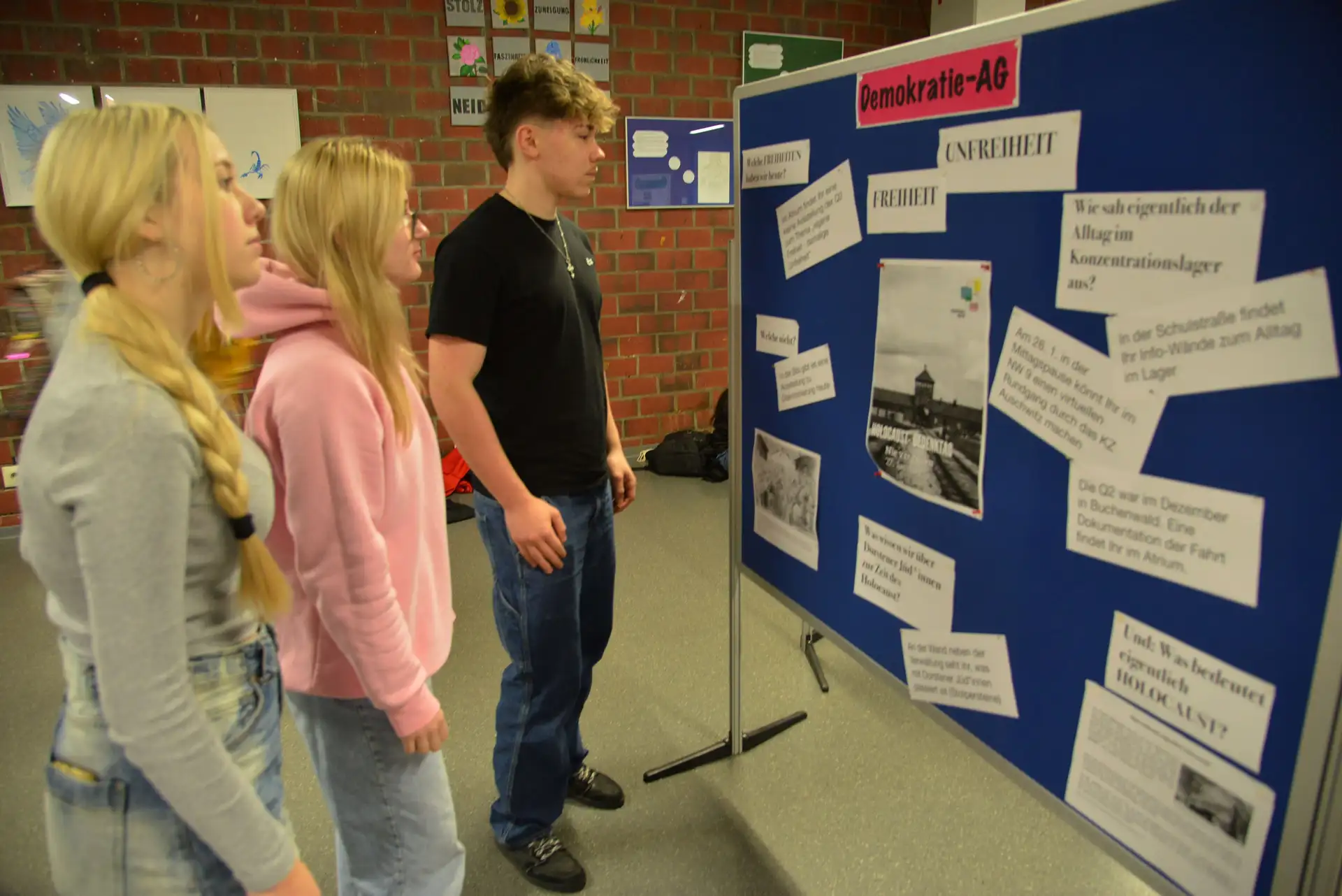 Gedenkwoche an der Gesamtschule Wulfen
