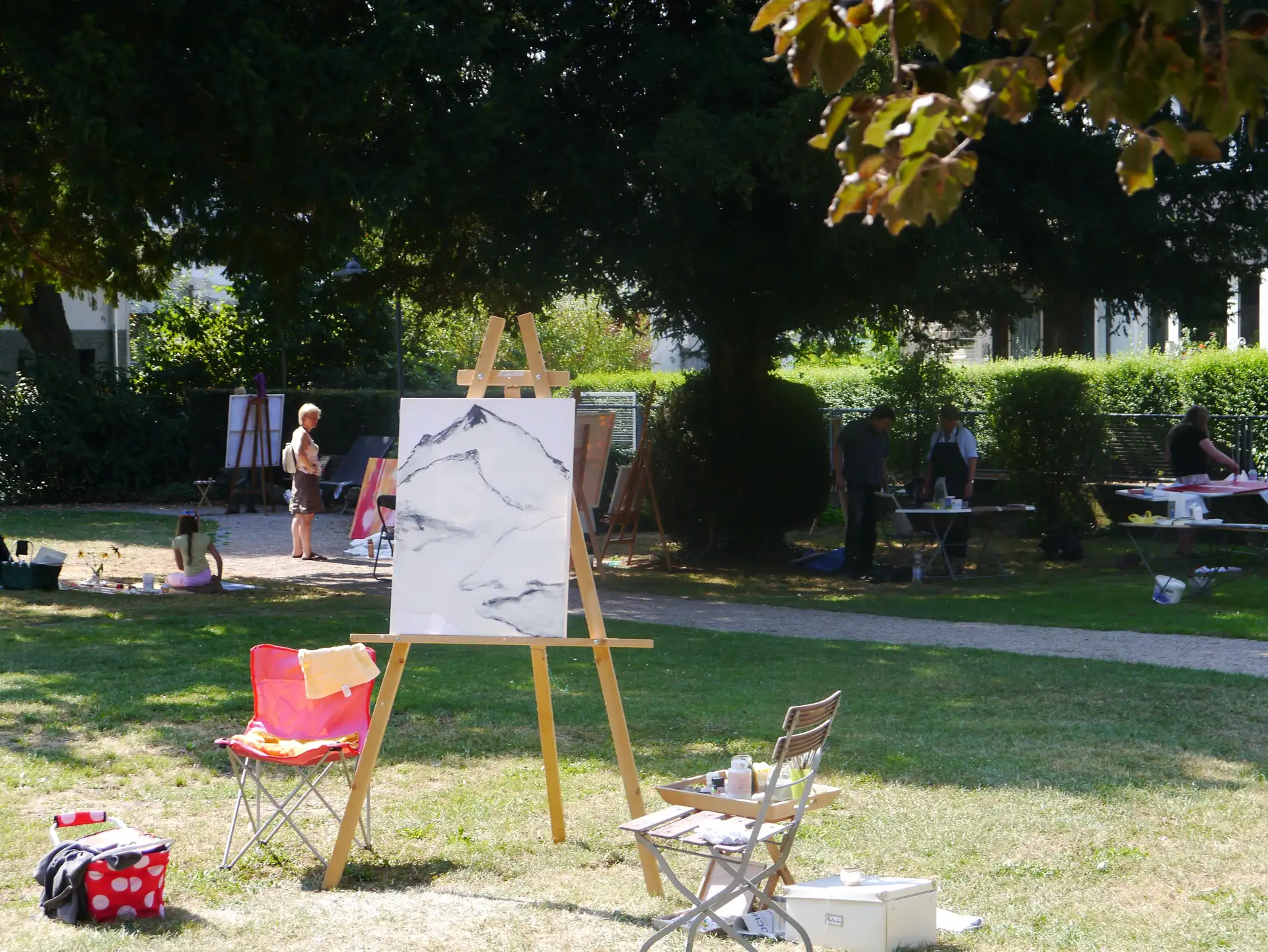 Kreatives Farbenspiel in Königswinter