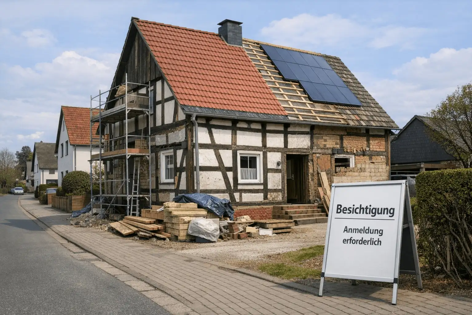 Sanierung zum Ansehen im Kreis Herford