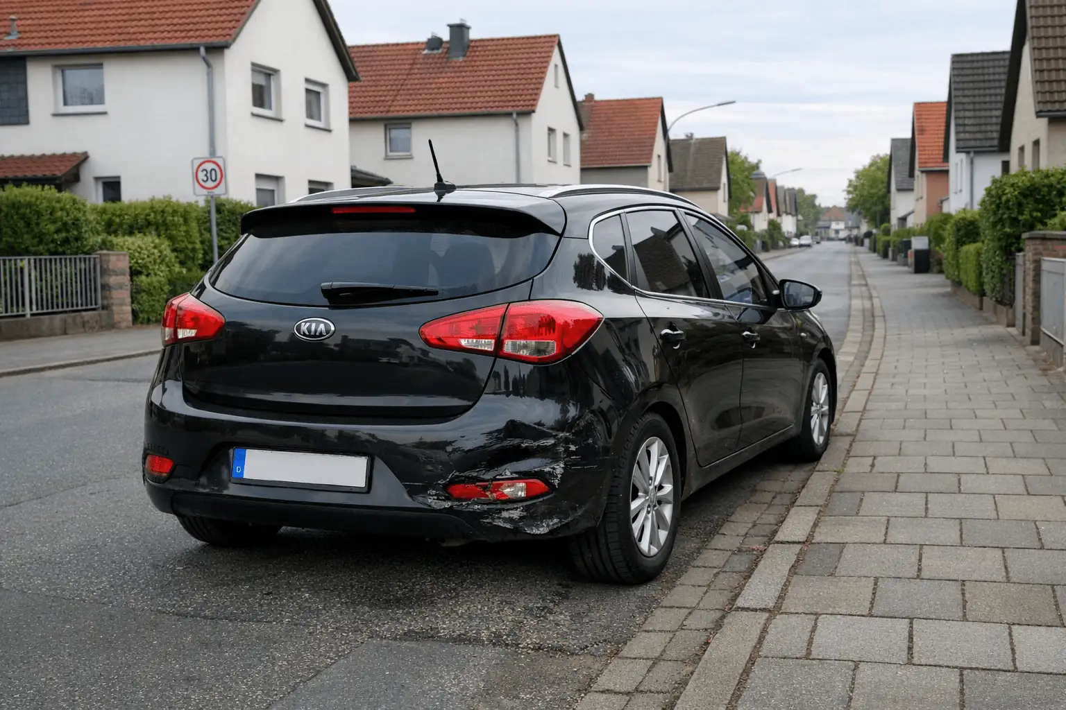 Unfallflucht in Hamm-Heessen: KIA beschädigt