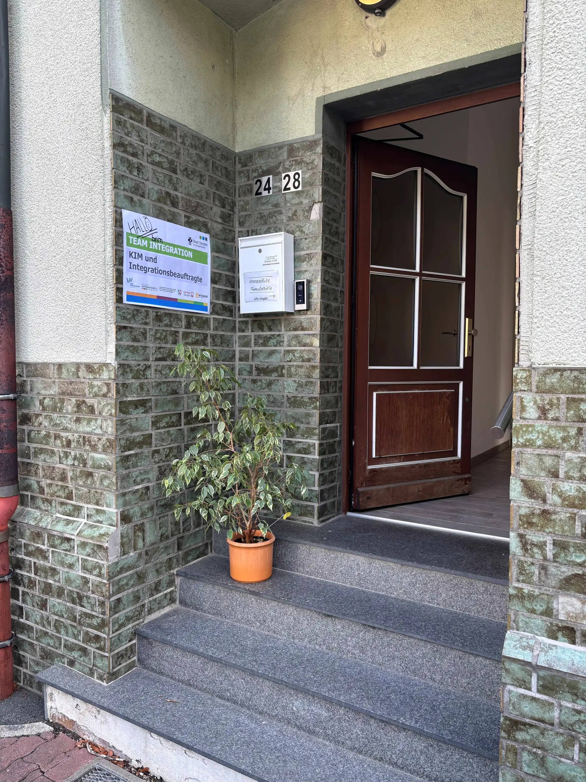 Eindrücke der Räumlichkeiten des Kommunalen Integrationsmanagements und der Integrationsbeauftragten.