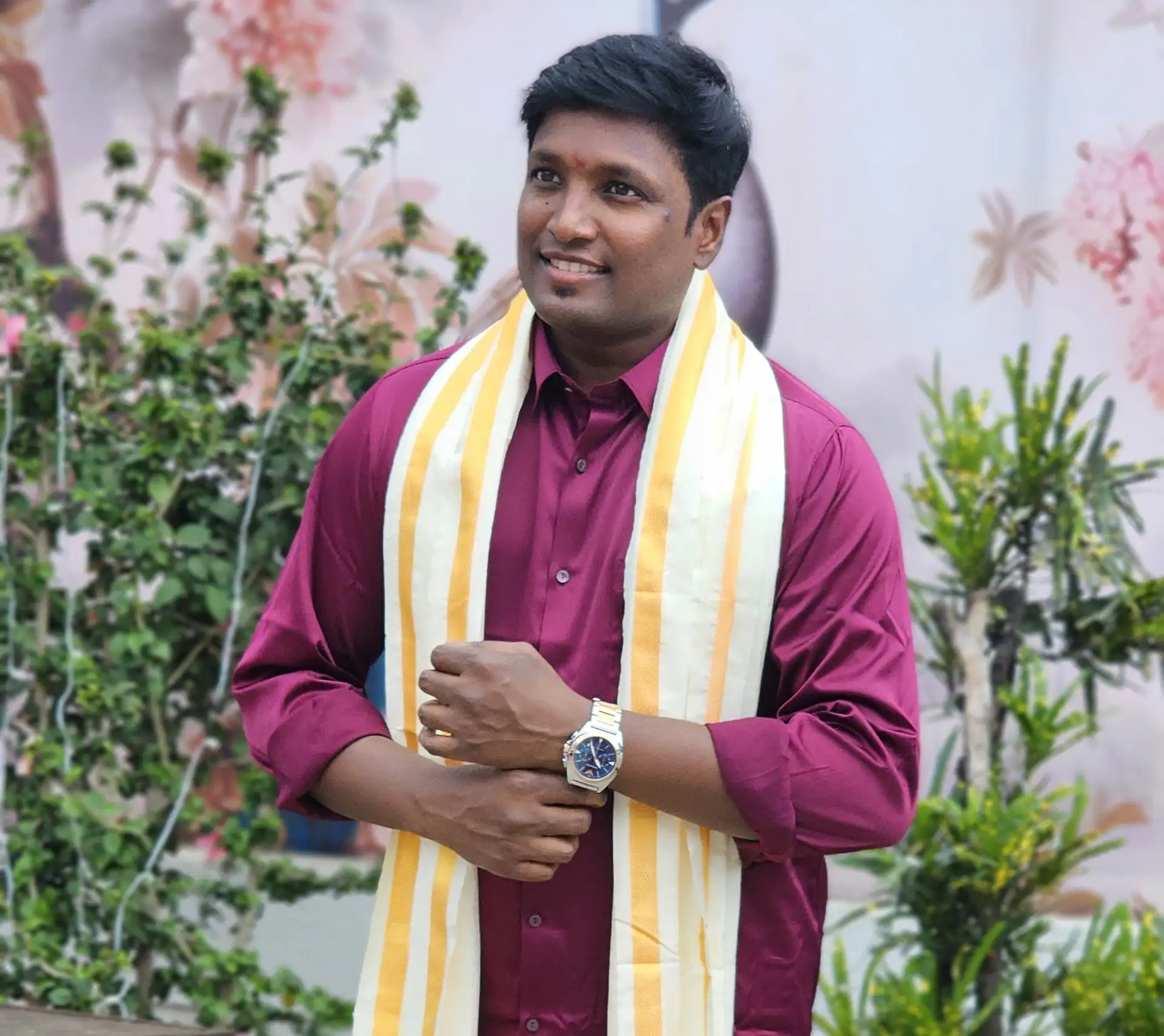 Nagendra Babu Raju Donthi leitet den Workshop.