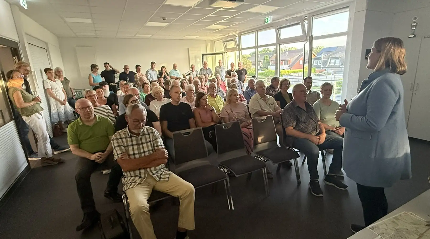 Dialogreihe „Herzenssache“: Bürgermeisterin Martina Förster-Teutenberg in Niederaden